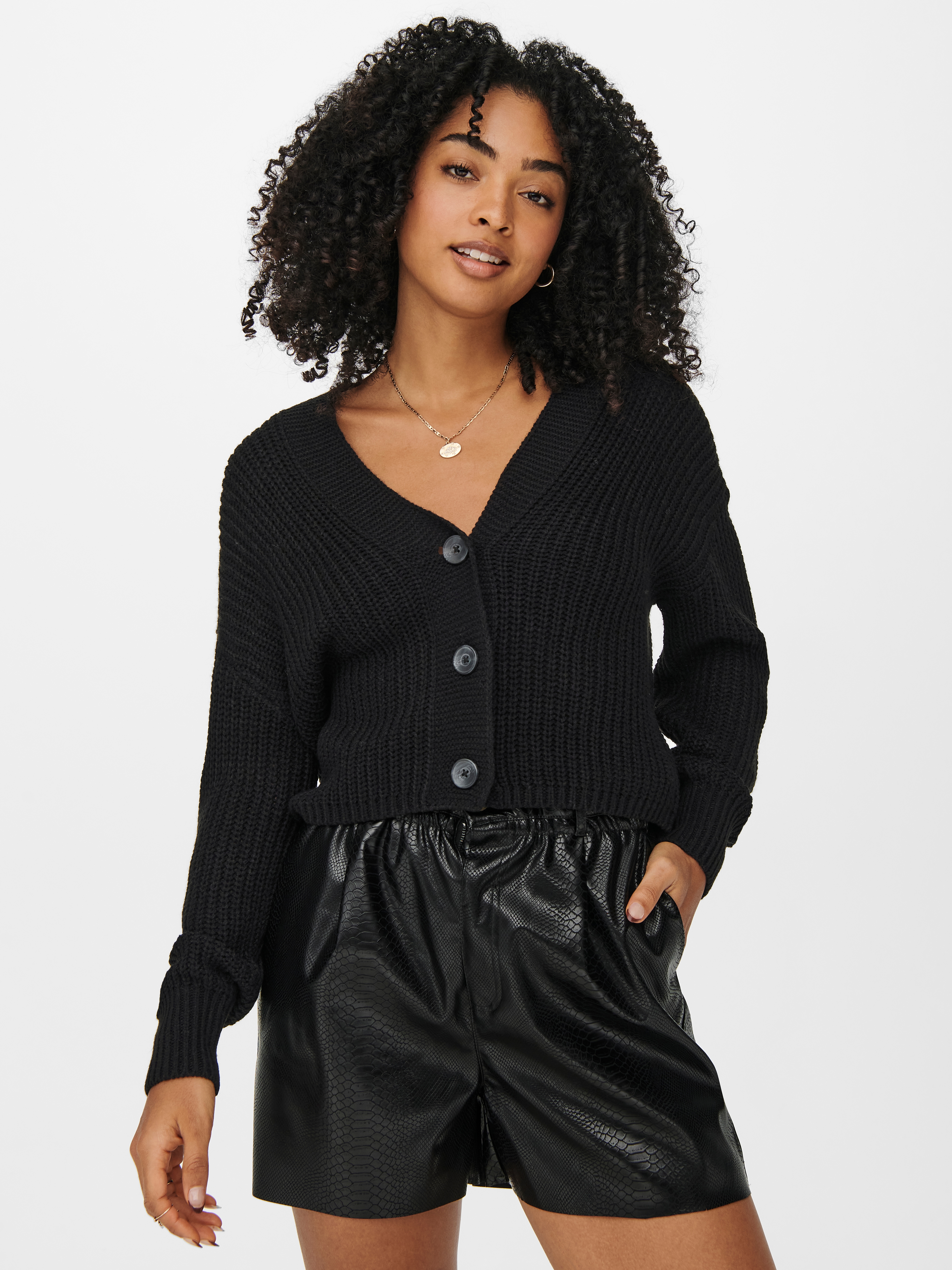 ONLY "ONLCAROL NICE L/S CARDIGAN KNT NOOS" Kunstfaser, regular fit