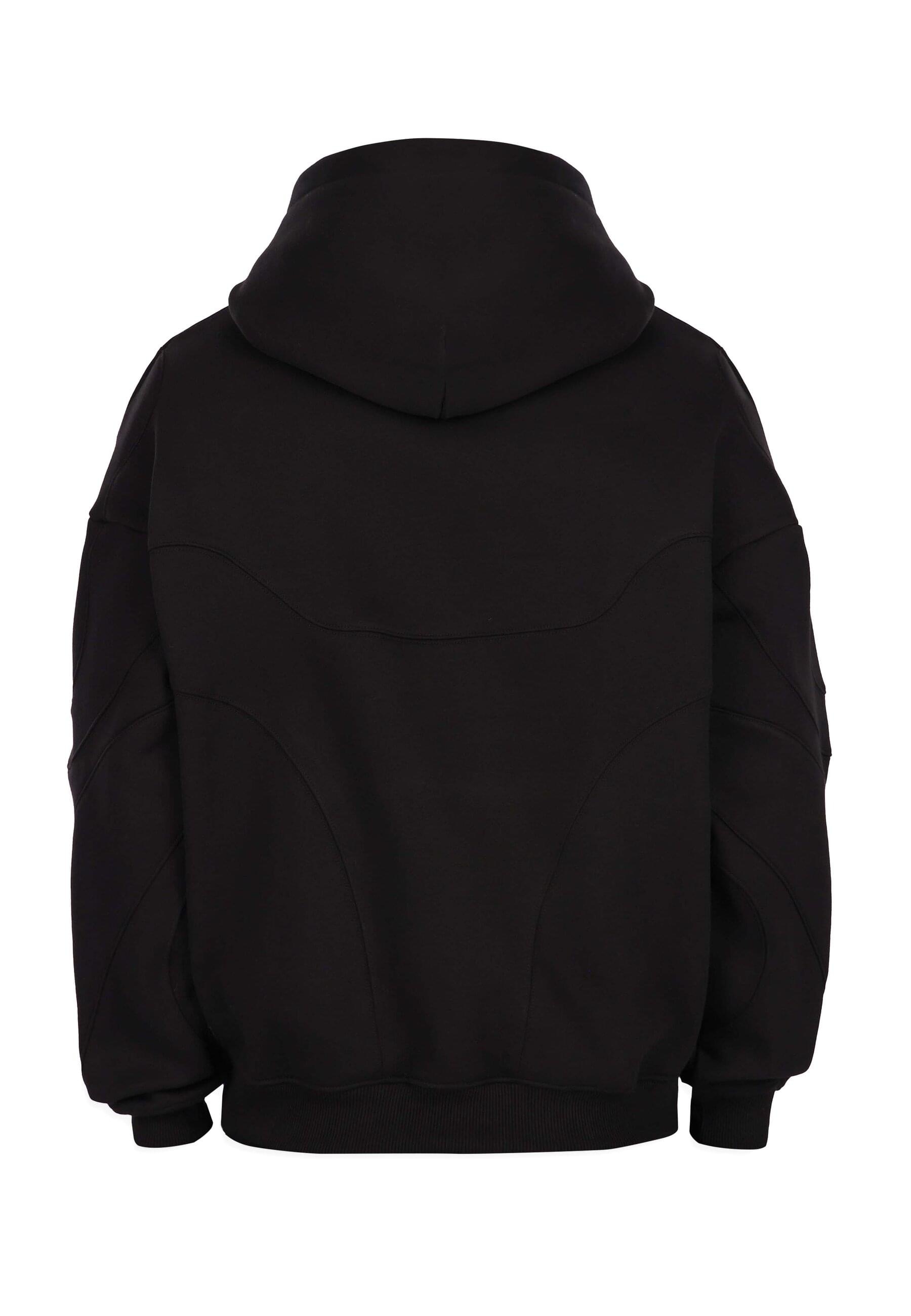 Dropsize Kapuzensweatshirt "Dropsize WAVY SEAM HOODIE", 1 Stk. günstig online kaufen