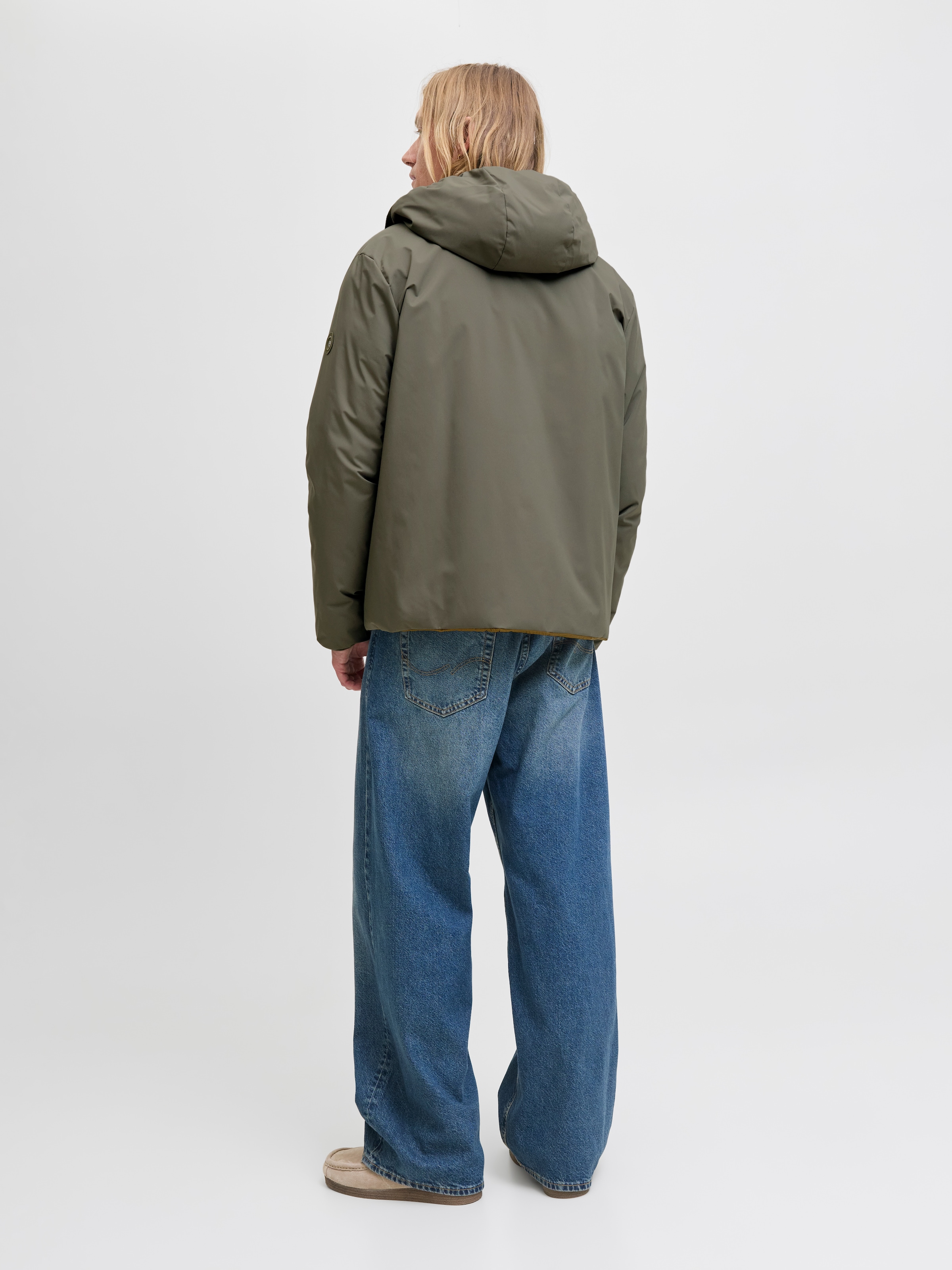 Jack & Jones Outdoorjacke »JJEBROOK REVERSIBLE JACKET SN« mit Kapuze
