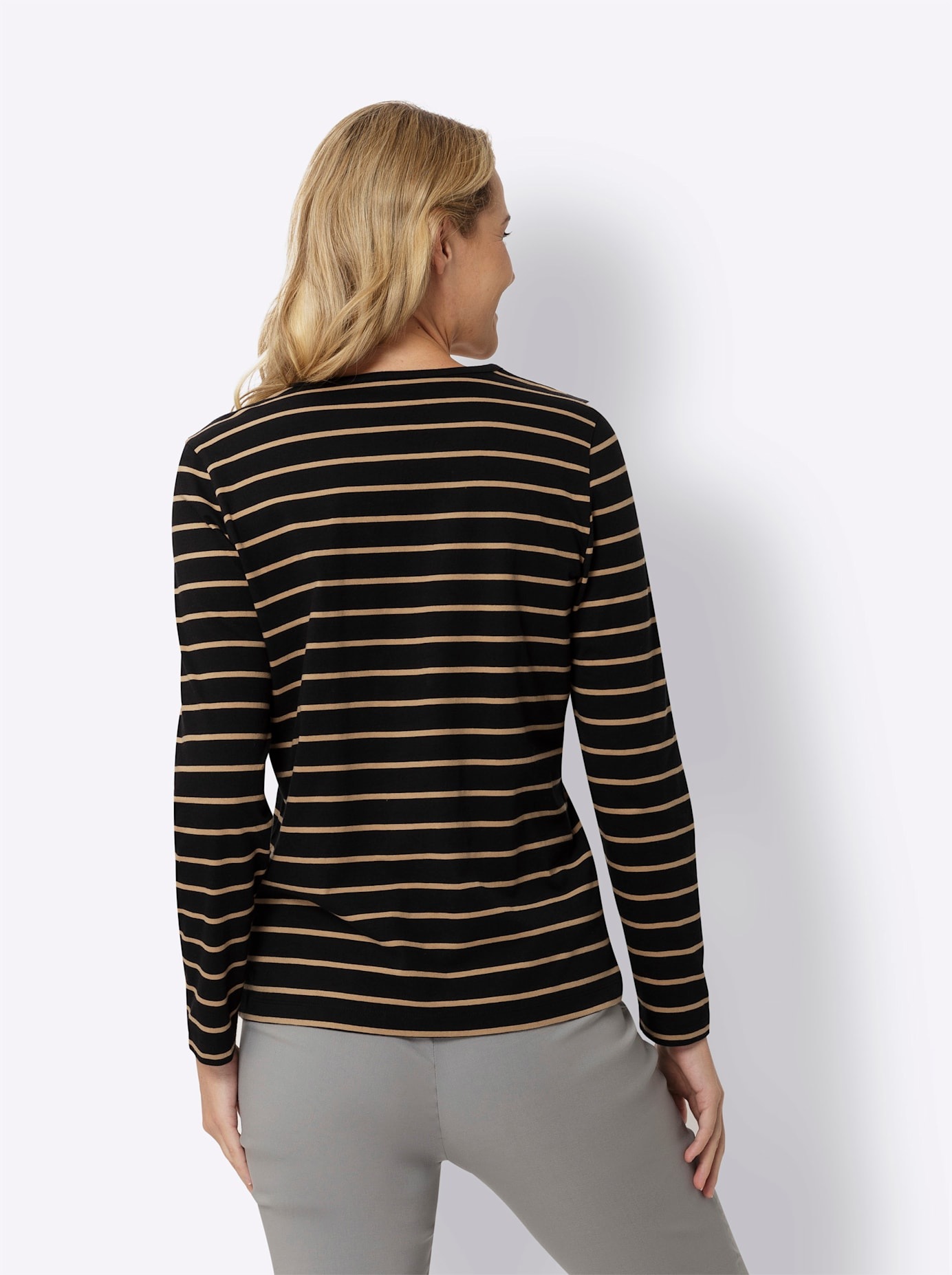 Classic Basics Langarmshirt "Streifenshirt" 1 Stk. günstig online kaufen