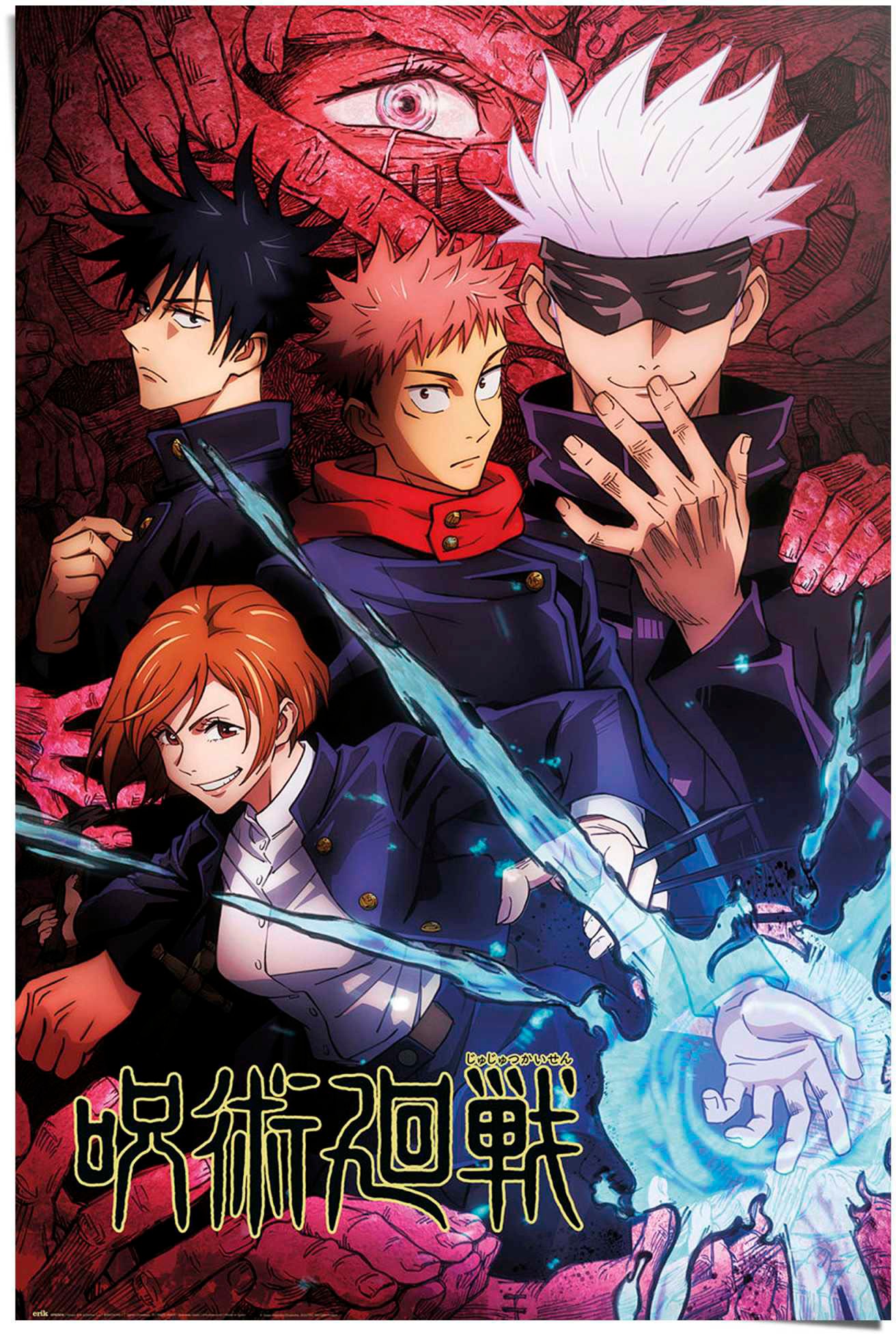 Reinders Poster "Jujutsu Kaisen" günstig online kaufen