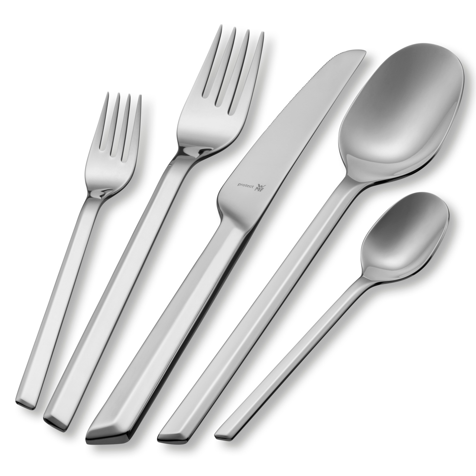 WMF Besteck-Set »Kineo«, (Set, 30 tlg.), ergonomisch, Cromargan protect