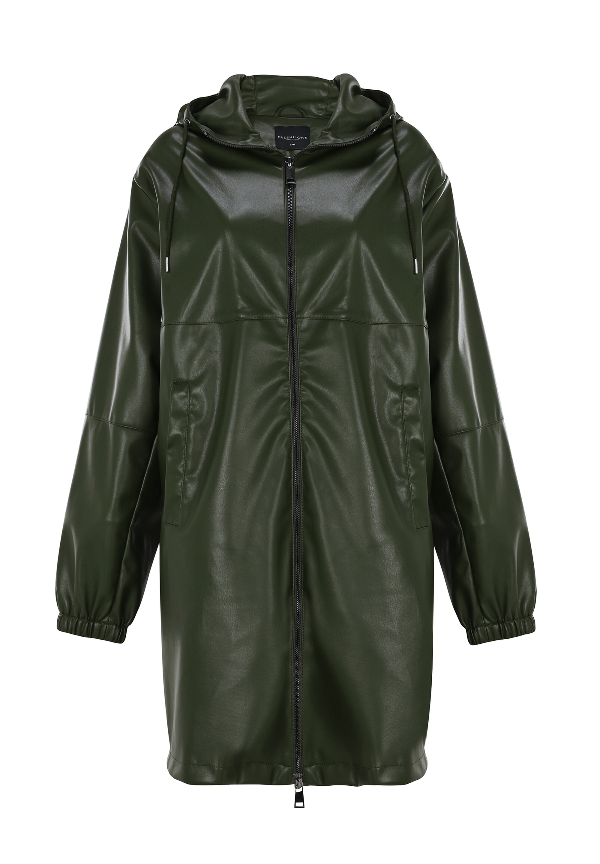 freshlions Outdoorjacke »Gillian«, (1 St.), aus stylishem Kunstleder