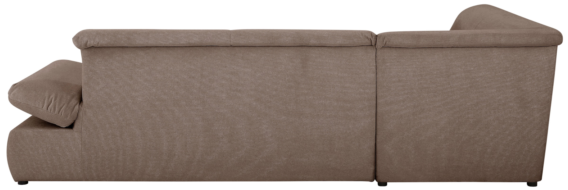 INOSIGN Ecksofa »Avesa L-Form«, Wahlweise mit Arm- und Bettfunktion, B/T/H: 275/211/80 cm