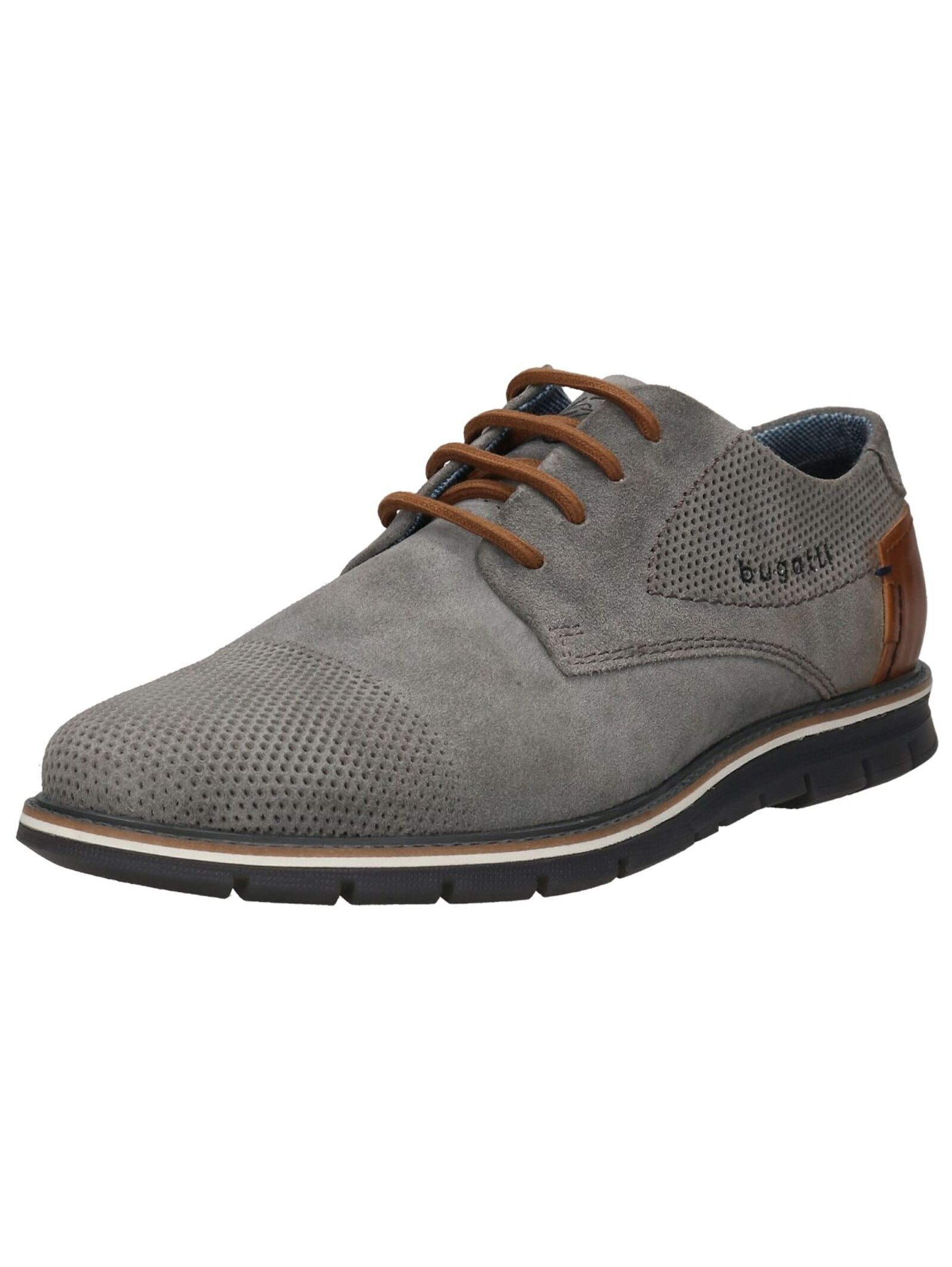 bugatti Schnürschuh "bugatti Businessschuhe Veloursleder" günstig online kaufen