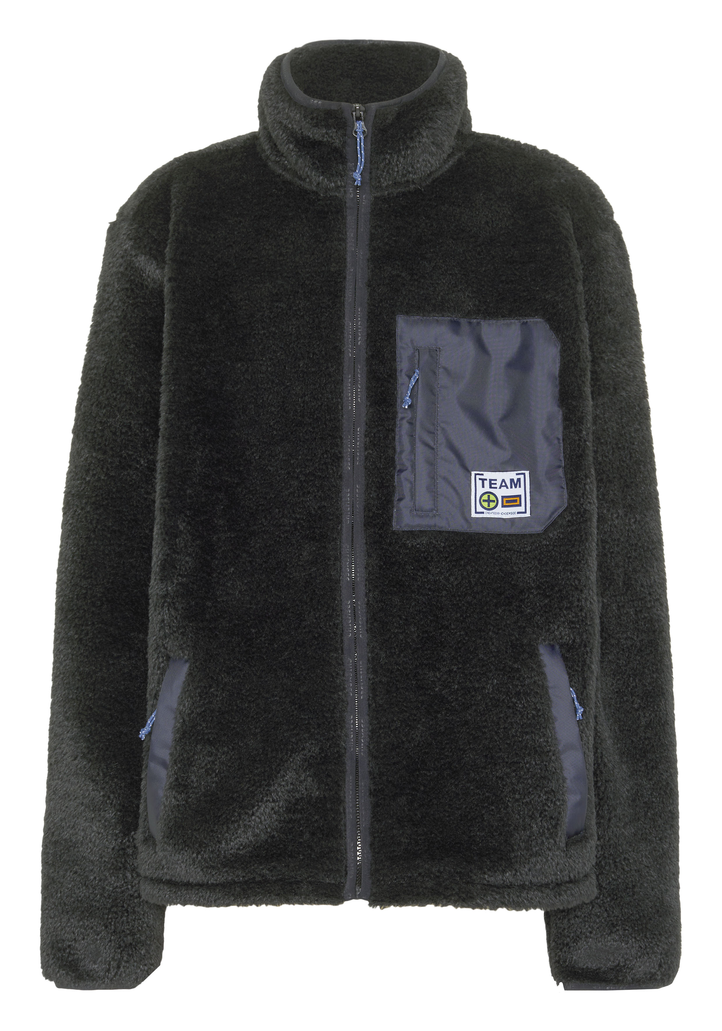Chiemsee Fleecejacke ohne Kapuze - aus extra weichem Sherpa Fleece