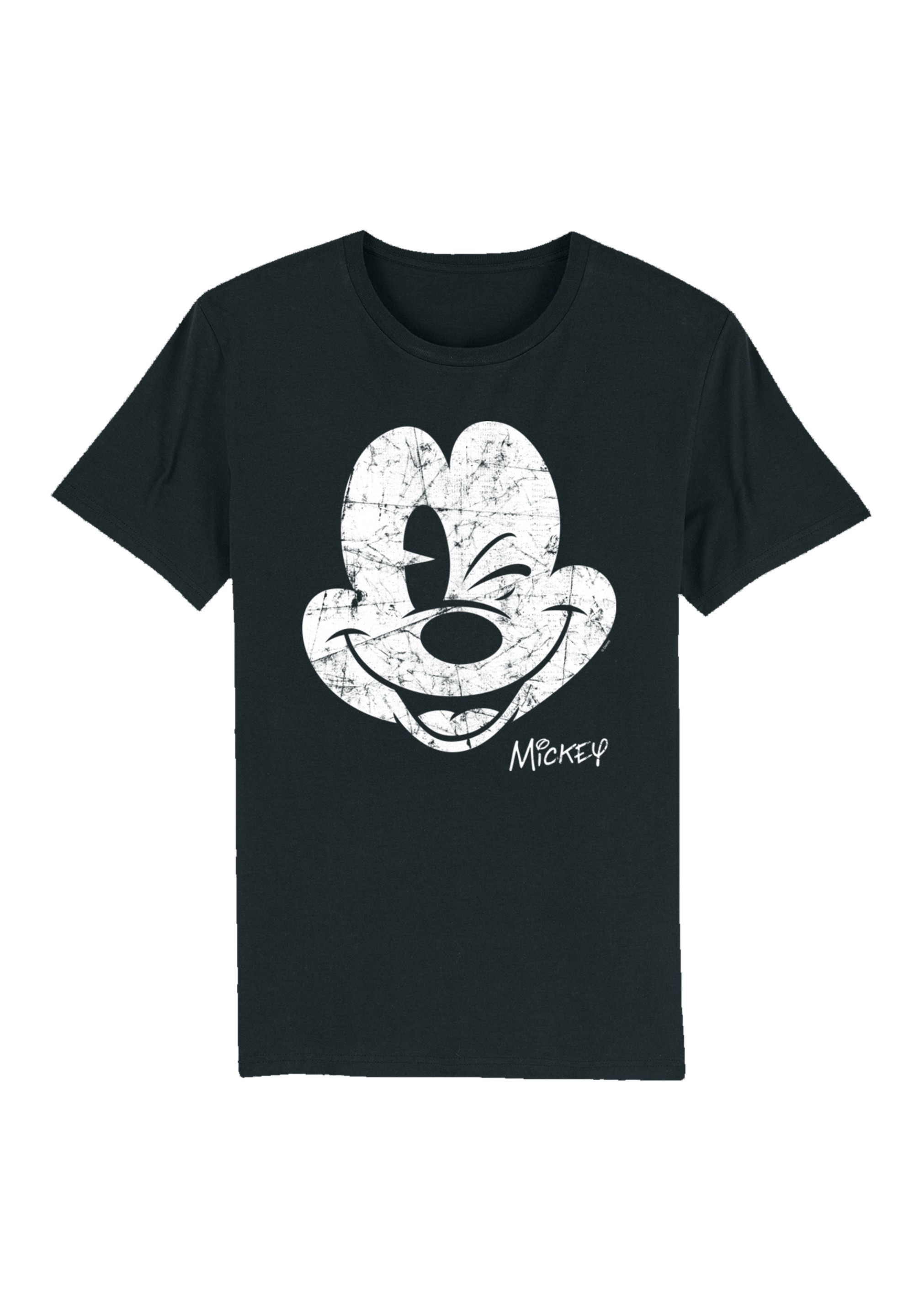 F4NT4STIC T-Shirt "Disney Micky Maus Gesicht Vintage Look", Premium Qualitä günstig online kaufen