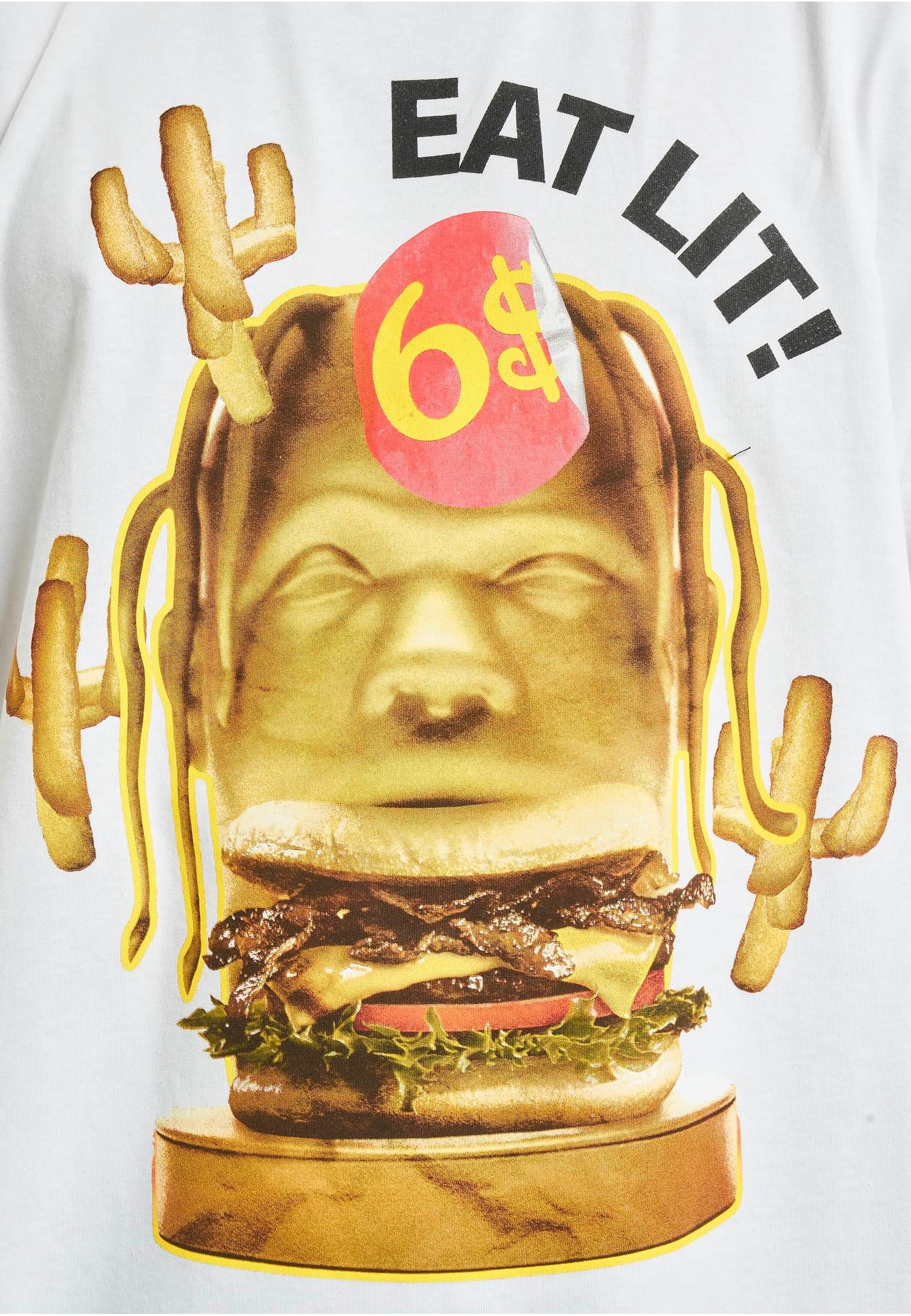 MisterTee T-Shirt »MisterTee Unisex Eat Lit Oversize Tee«, (1 tlg.)