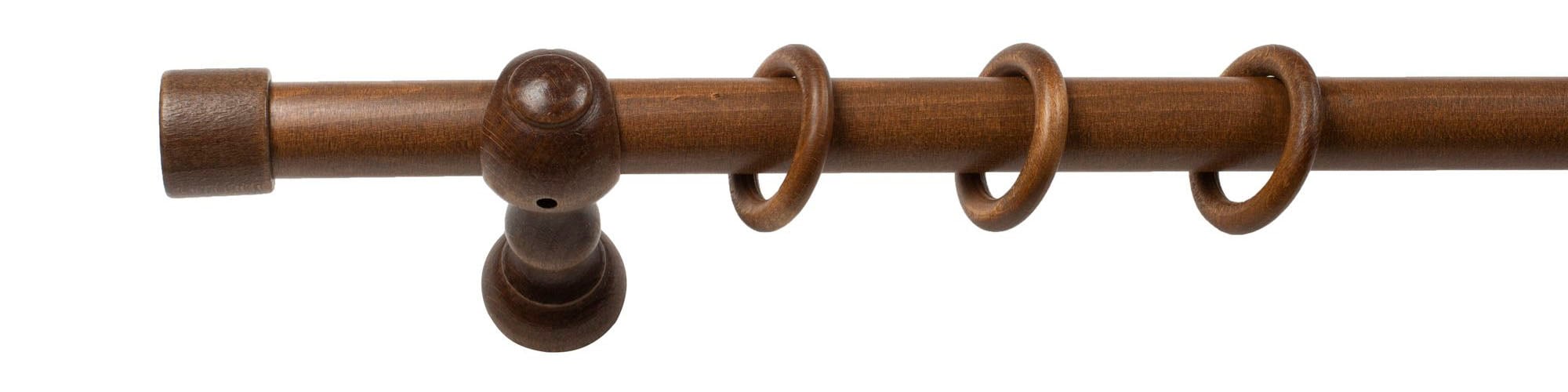 SN DECO GROUP Gardinenstange »Cafiro«, 1 läufig-läufig, Fixmaß