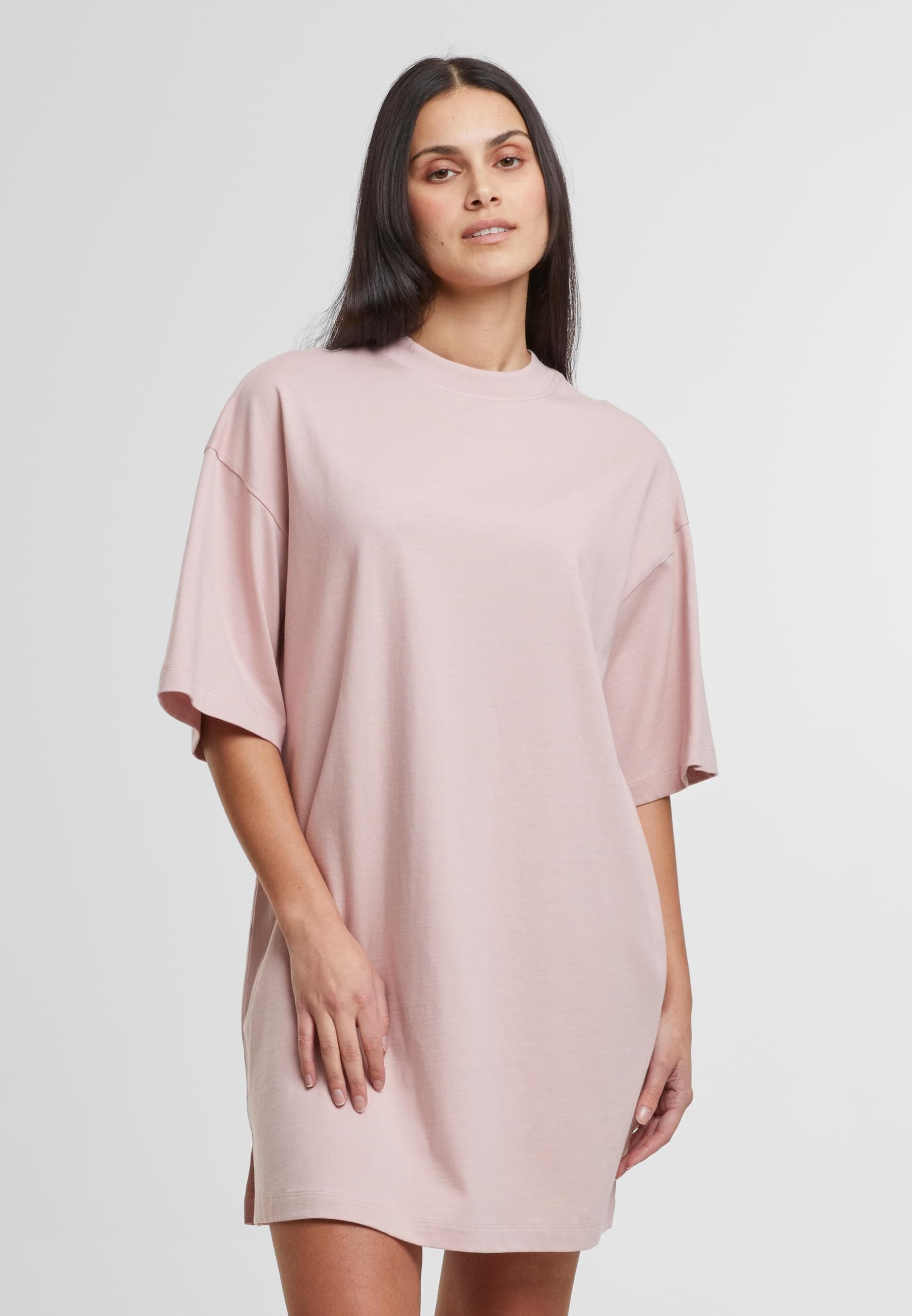 URBAN CLASSICS Shirtkleid »Urban Classics Damen Ladies Organic Heavy Oversized Tee Dress«, (1 tlg.)
