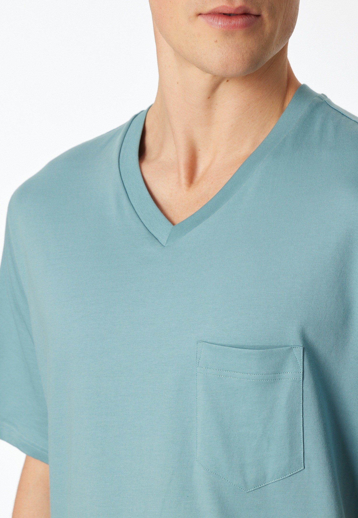 Schiesser Shorty »Comfort Essentials« 2 mit aufgesetzter Brusttasche