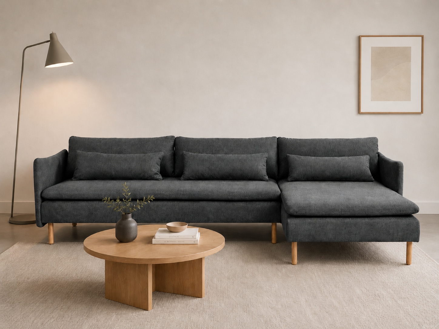 OTTO home Ecksofa "Syllas, Polsterecke, Sofa, hochwertige Verarbeitung" L-Form, mit Taschenfederkern, B: 298 cm, FSC
