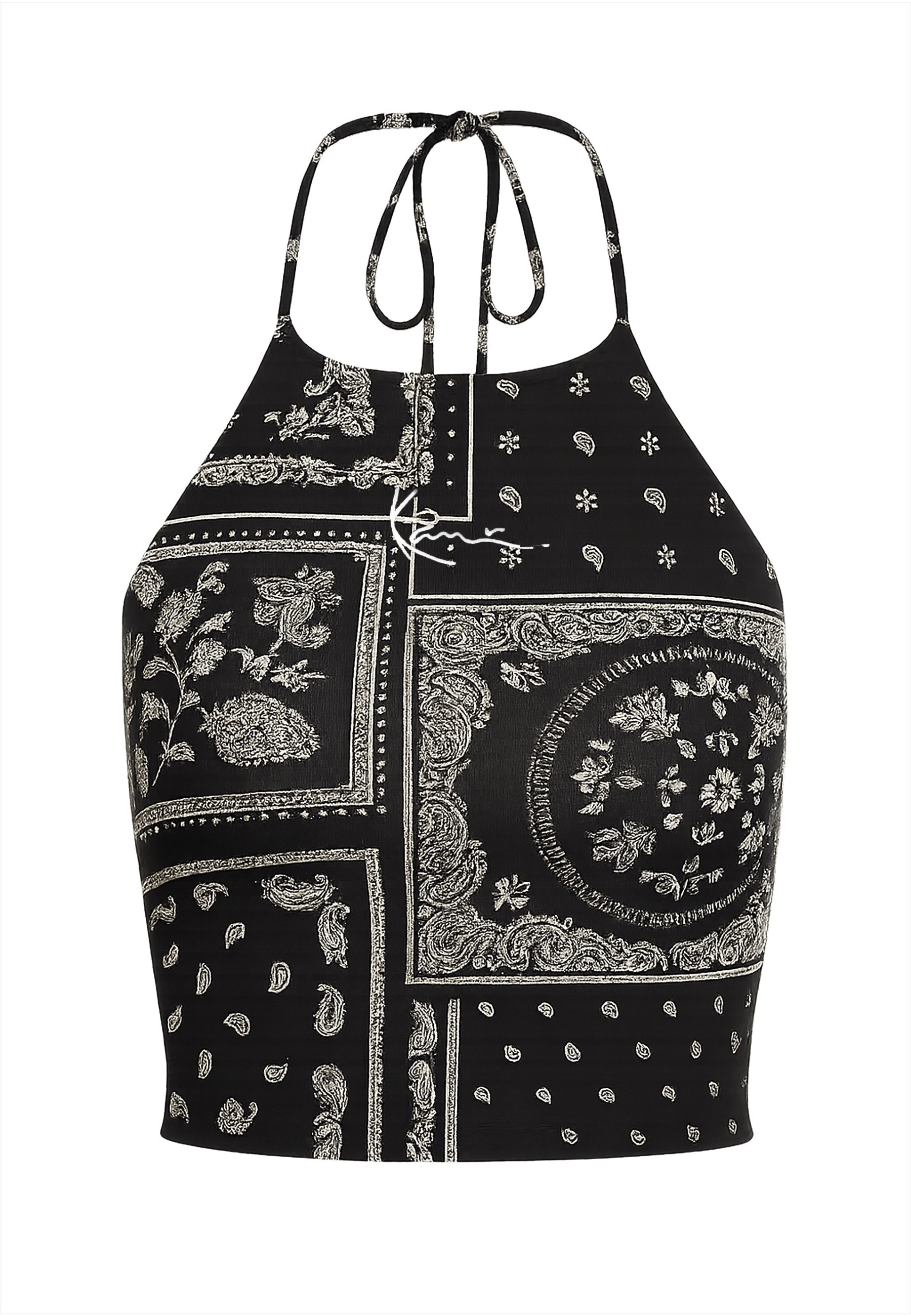 Karl Kani Muskelshirt "Karl Kani Signature Paisley Neckholder Top" 1