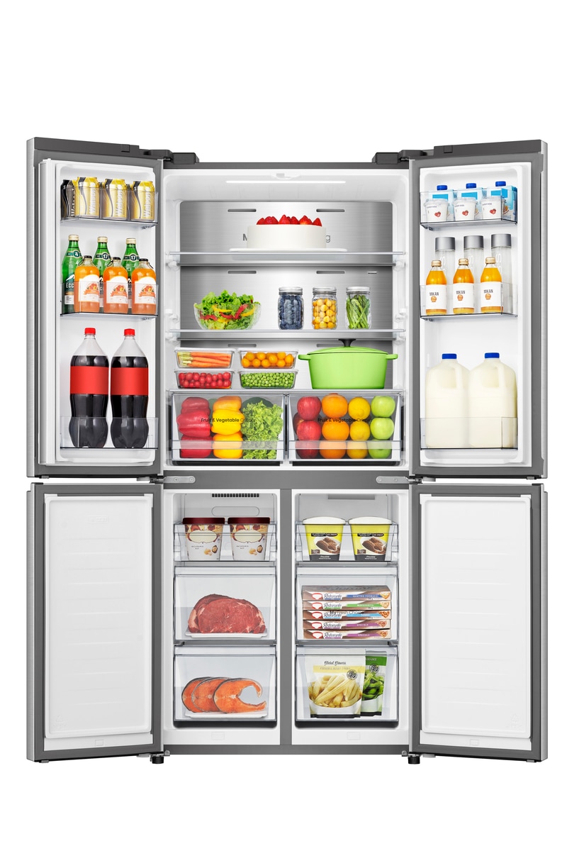 Hisense Multi Door »RQ5P470SAID«, MetalCooling Innenwand