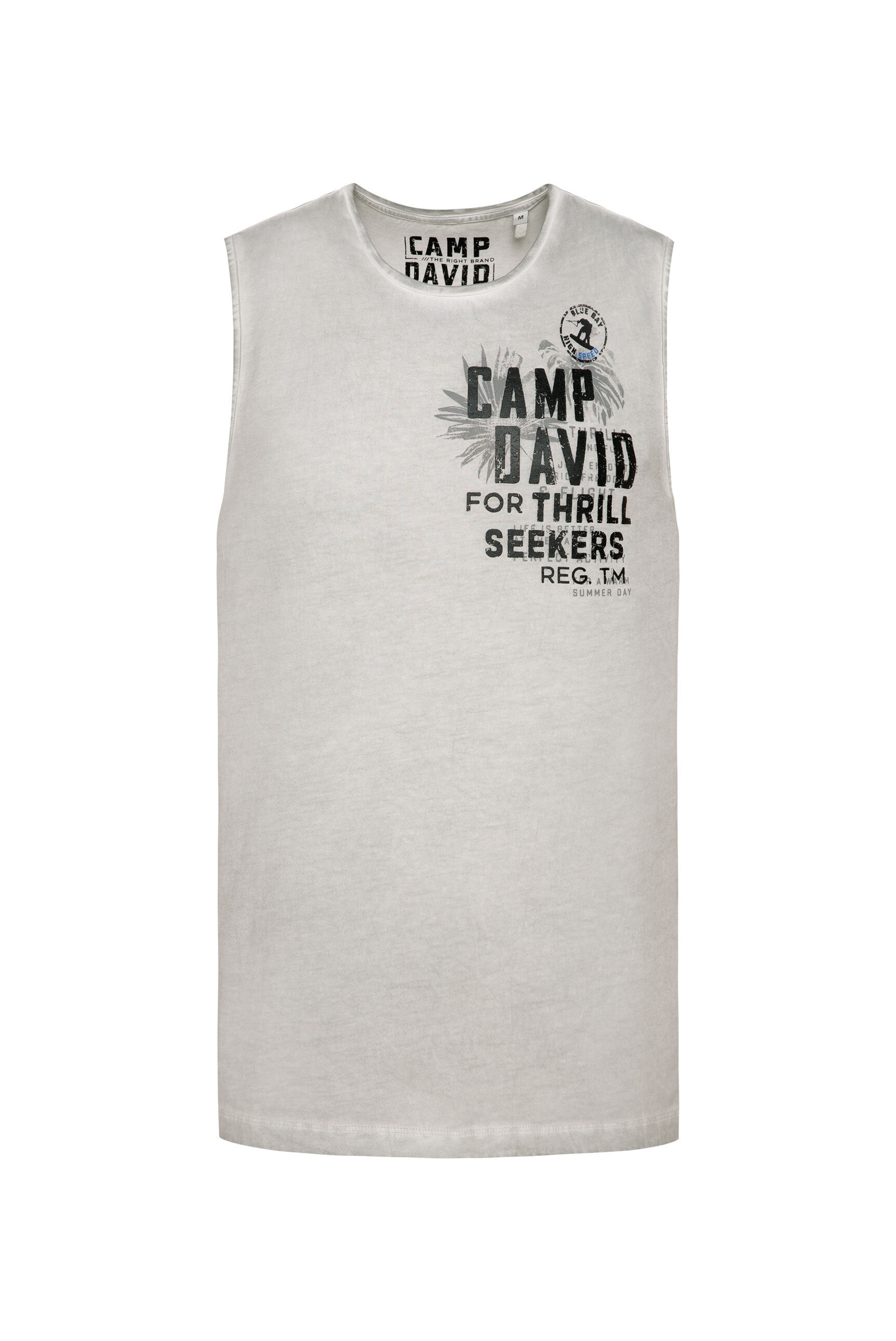 CAMP DAVID Tanktop, mit Oil-Dyed-Färbung günstig online kaufen