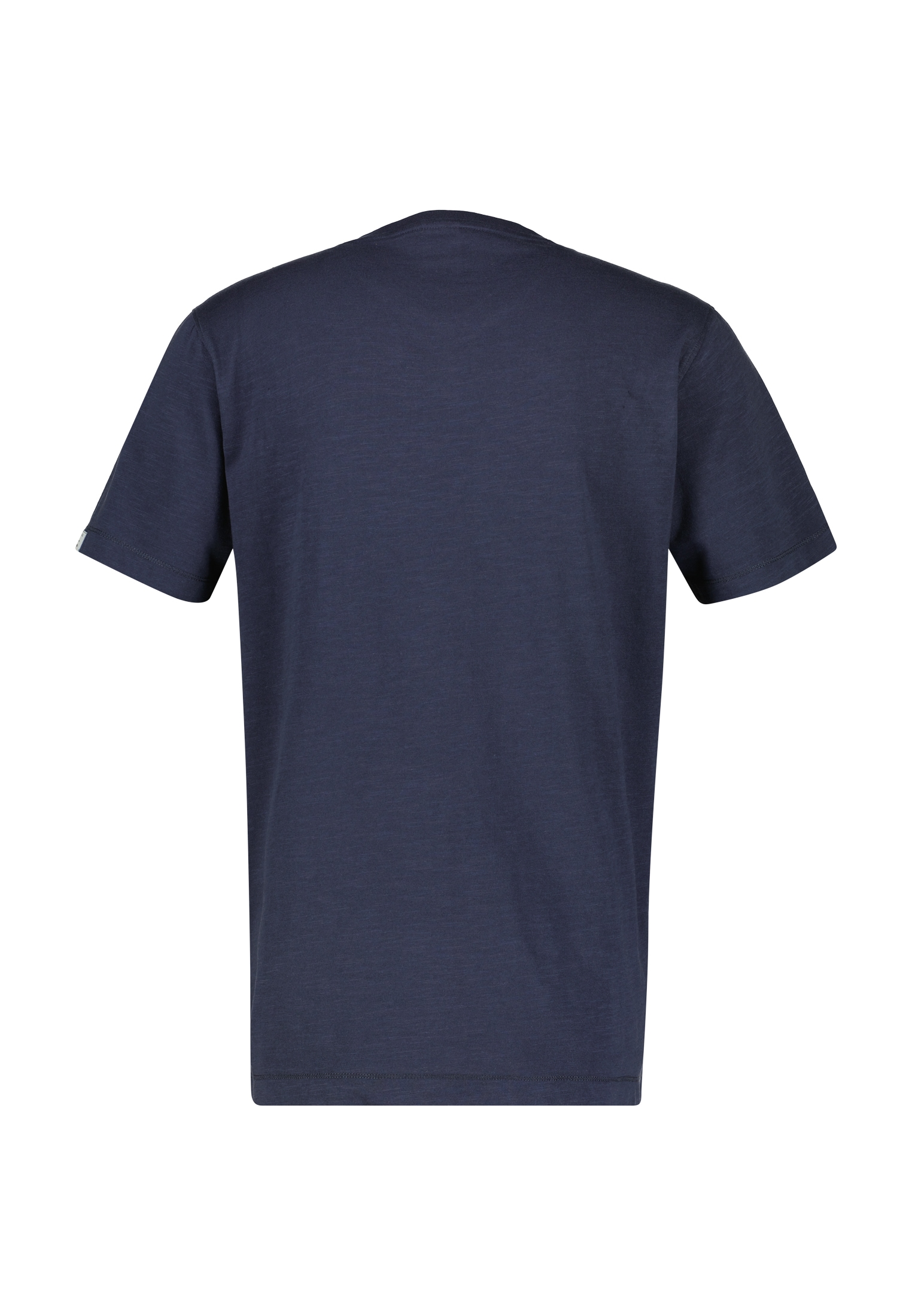 Black Friday LERROS Brustprint« | T-Shirt »LERROS mit V-Neck-Shirt BAUR