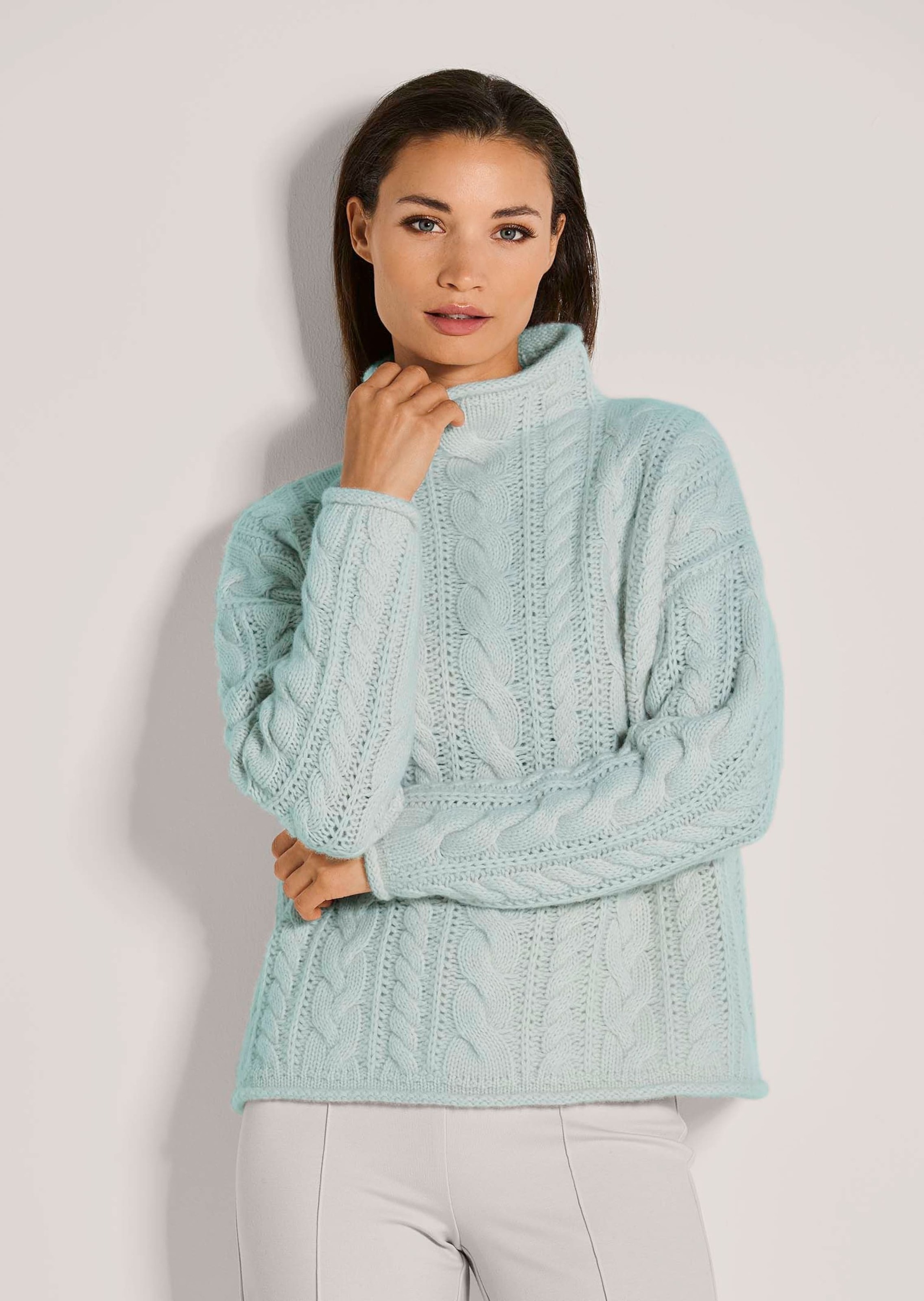 Madeleine Longpullover Knit Sweater Sage 40/42 2