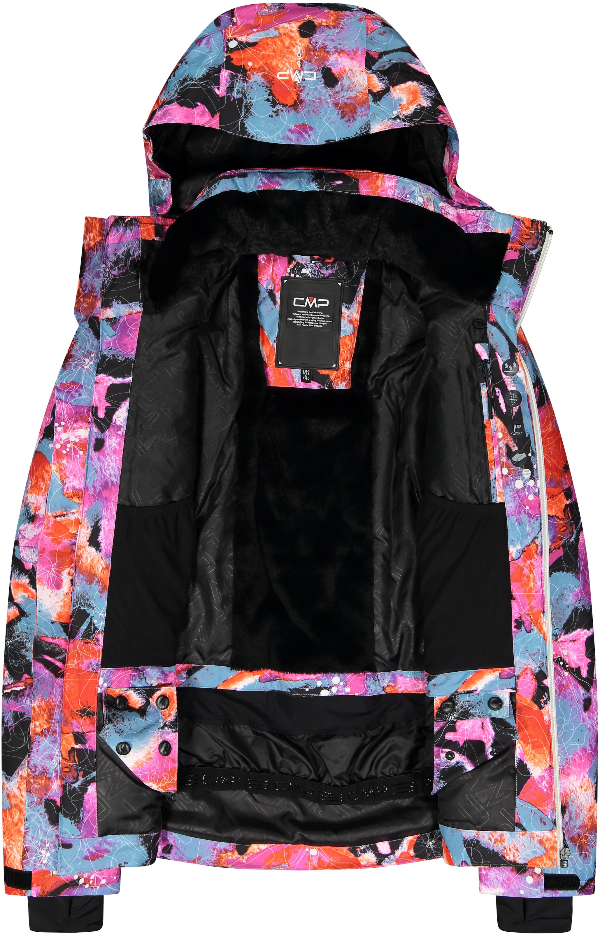 CMP Skijacke »Woman Jacket Zip Hood«, mit Kapuze