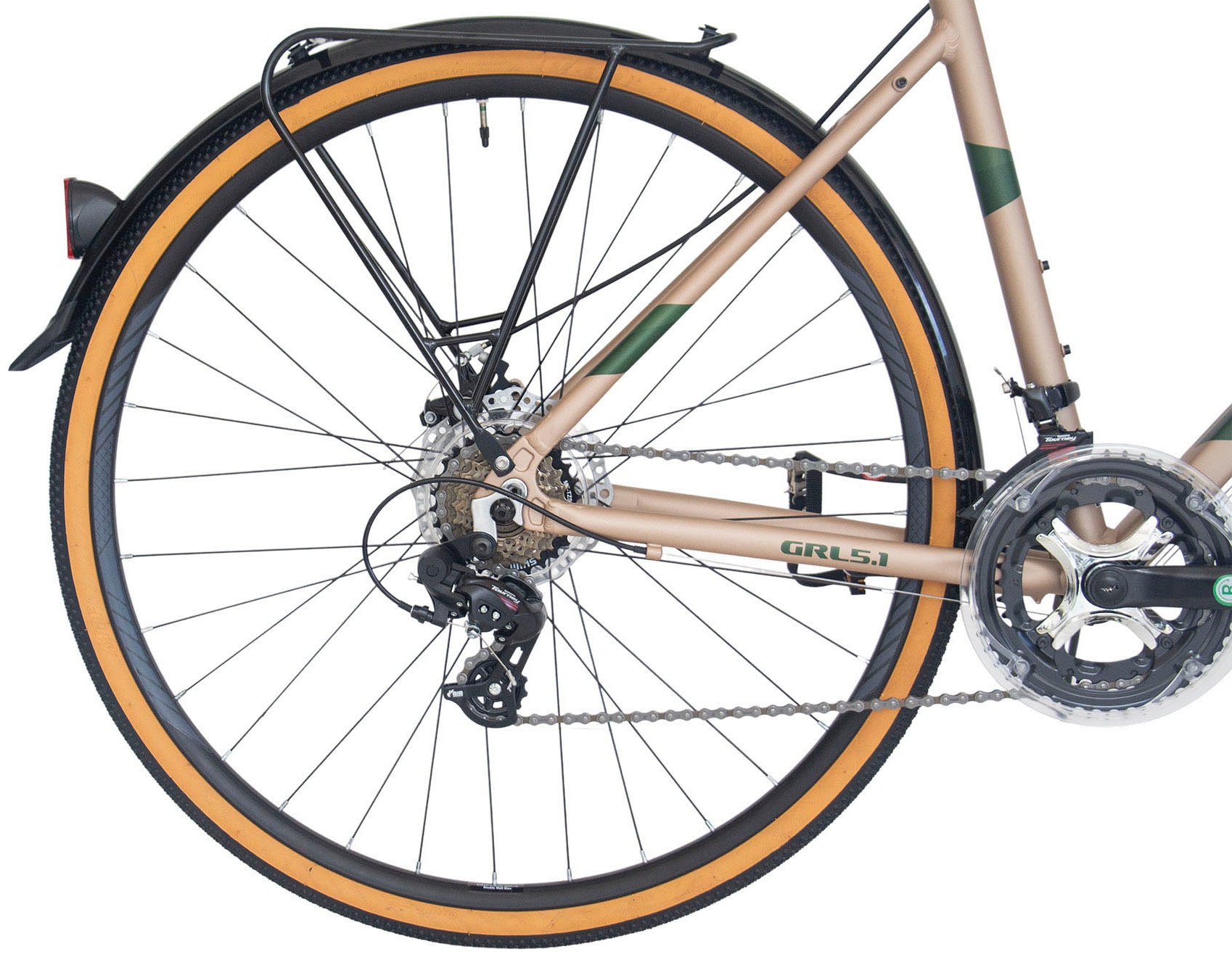 WYNN Gravelbike »GRL5.1« 14 Gang Shimano Tourney Schaltwerk Kettenschaltung