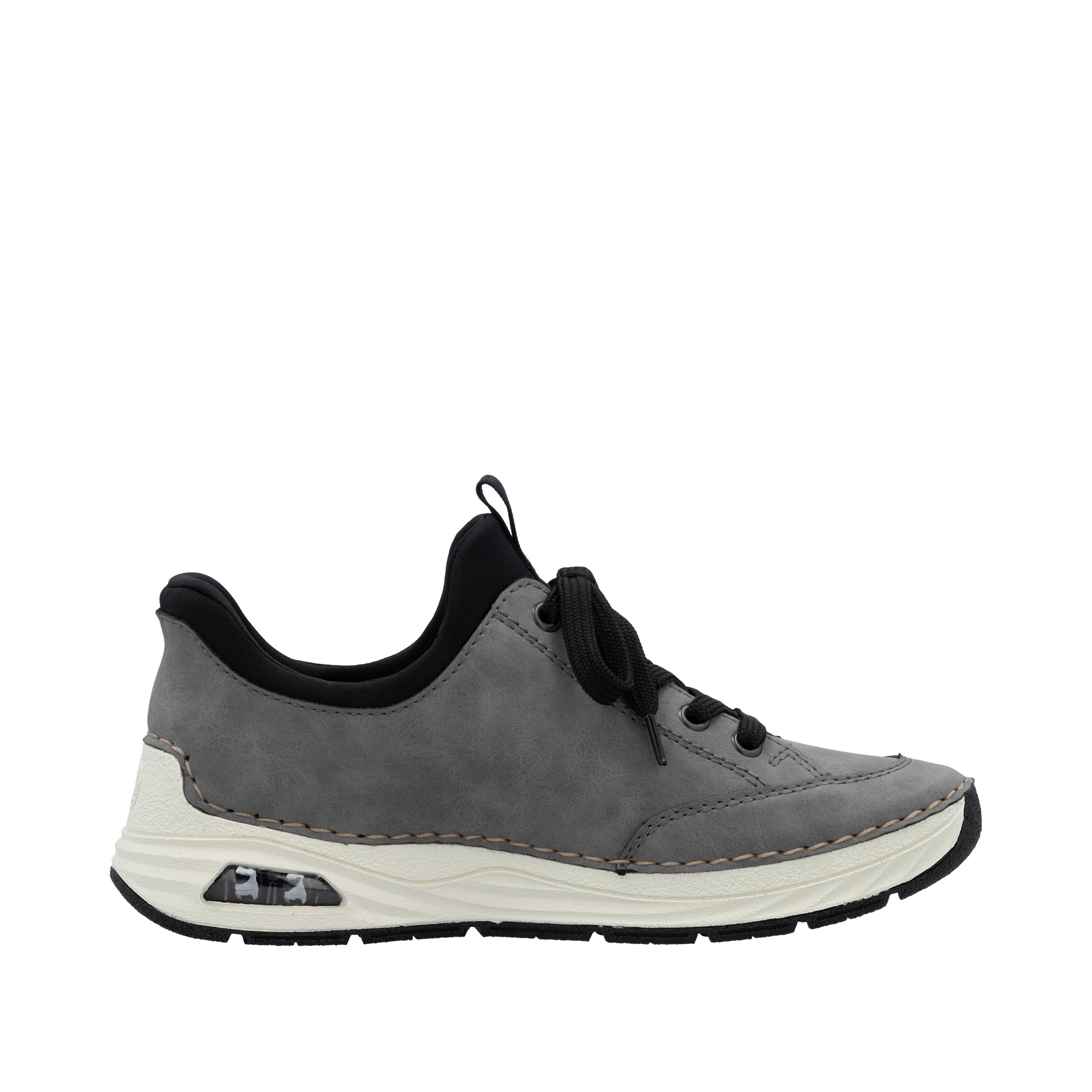 Rieker Slip-On Sneaker »Ready2GO«, Schlupfschuh, Halbschuh, Freizeitsneaker mit aufgesetzter Schnürung