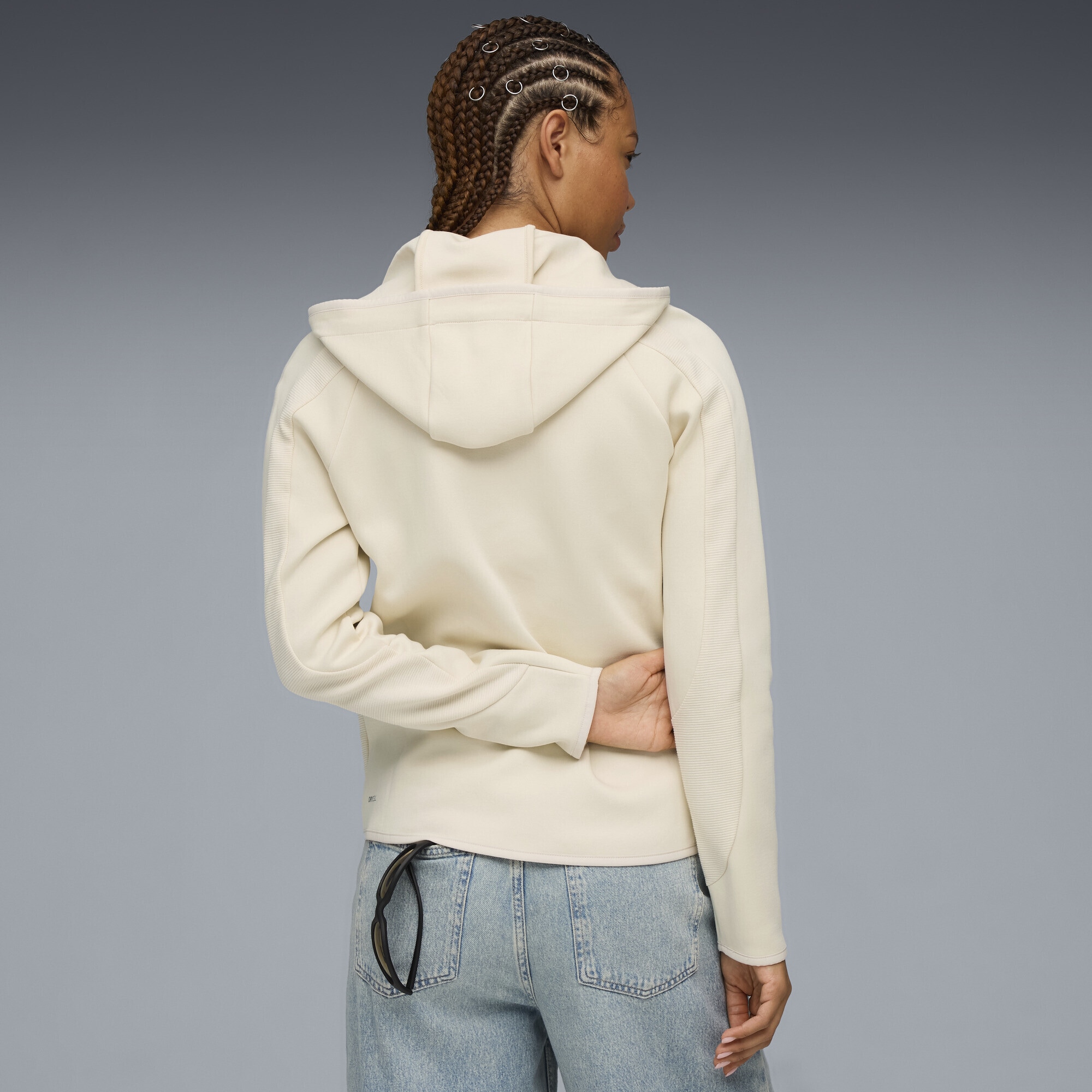 PUMA Sweatjacke »EvoStripe Kapuzenjacke Damen«