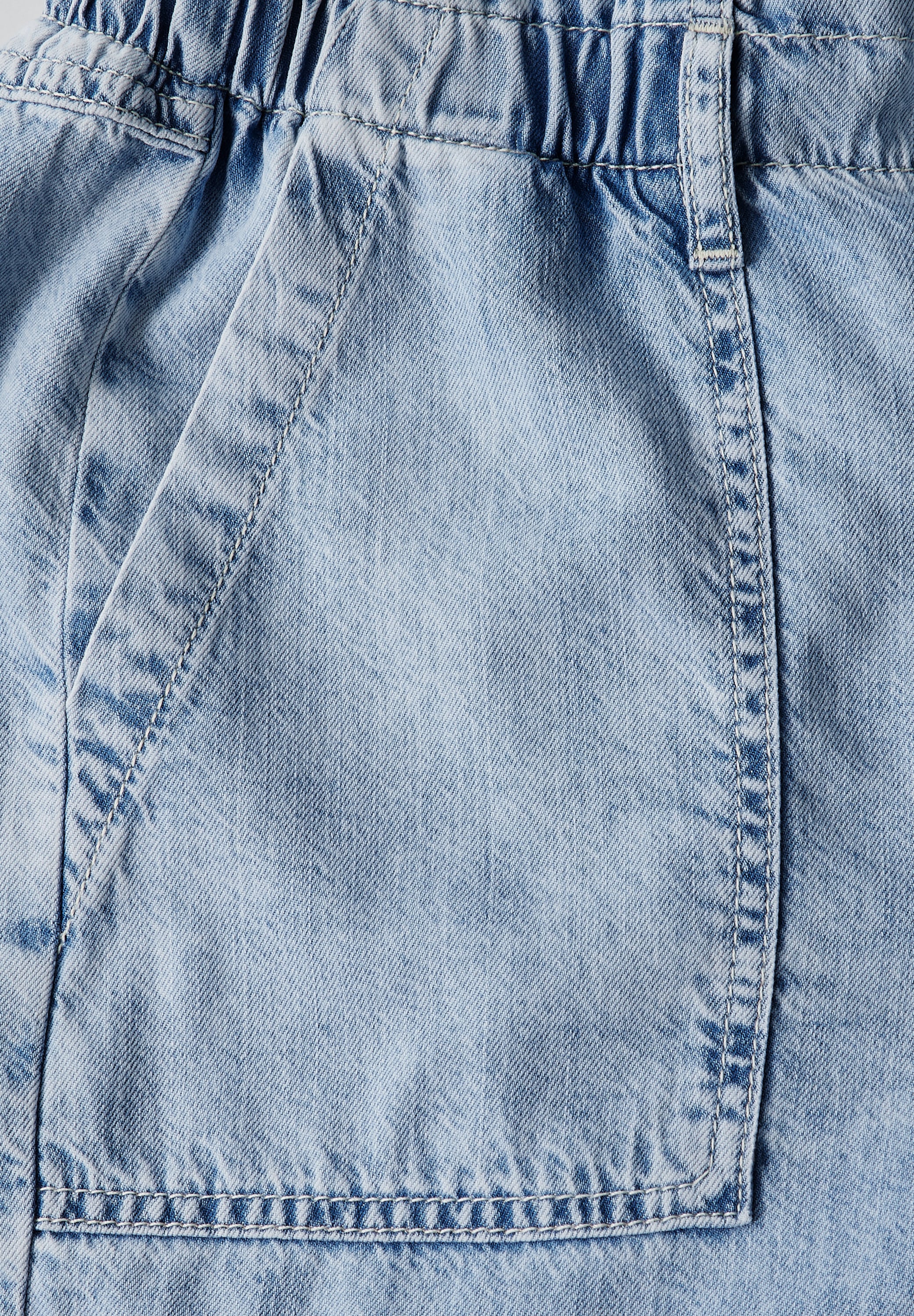 STREET ONE STUDIO Loose-fit-Jeans, mit Elastikbund