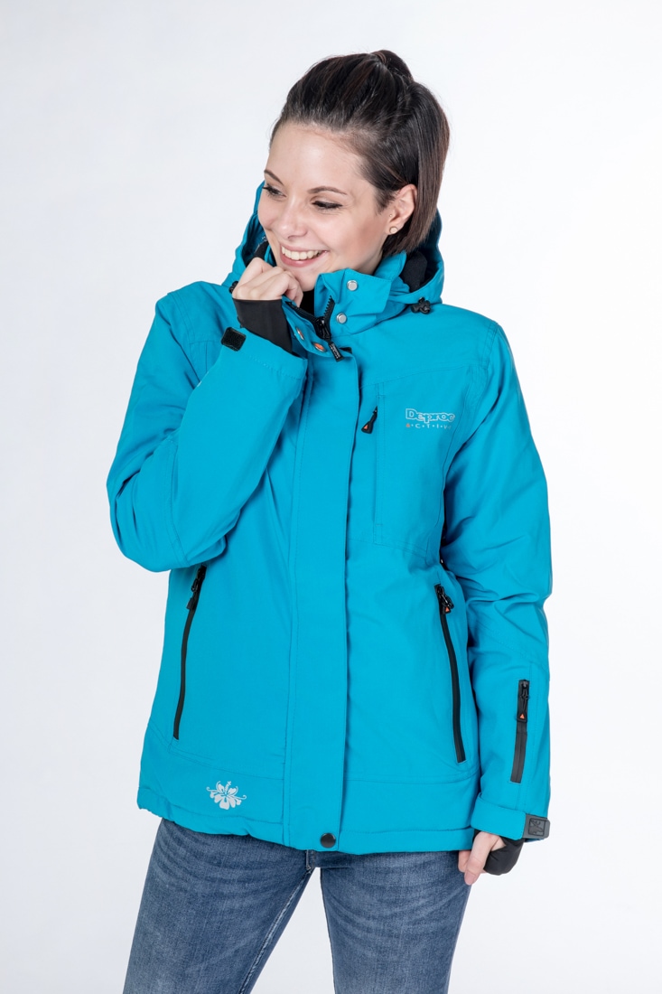 DEPROC Active Winterjacke "MONTREAL WOMEN" mit Kapuze auch in Großen Größen erhältlich