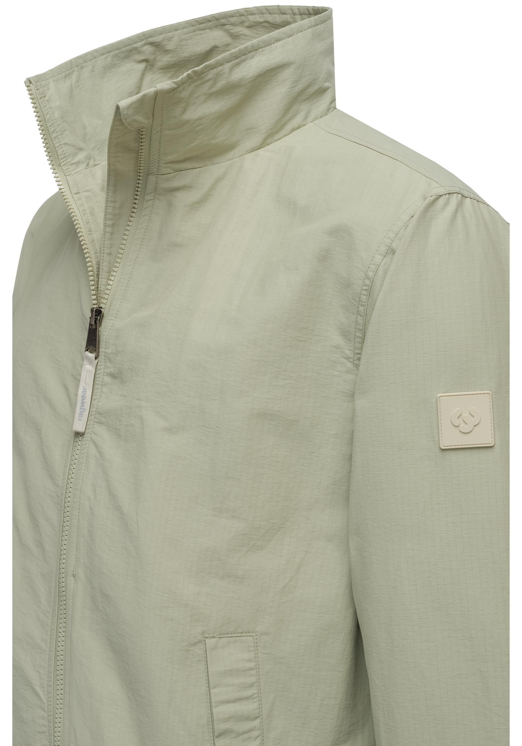 Ragwear Outdoorjacke »Holdeon«, ohne Kapuze, Stylische Herren Übergangsjacke aus Ripstop-Material
