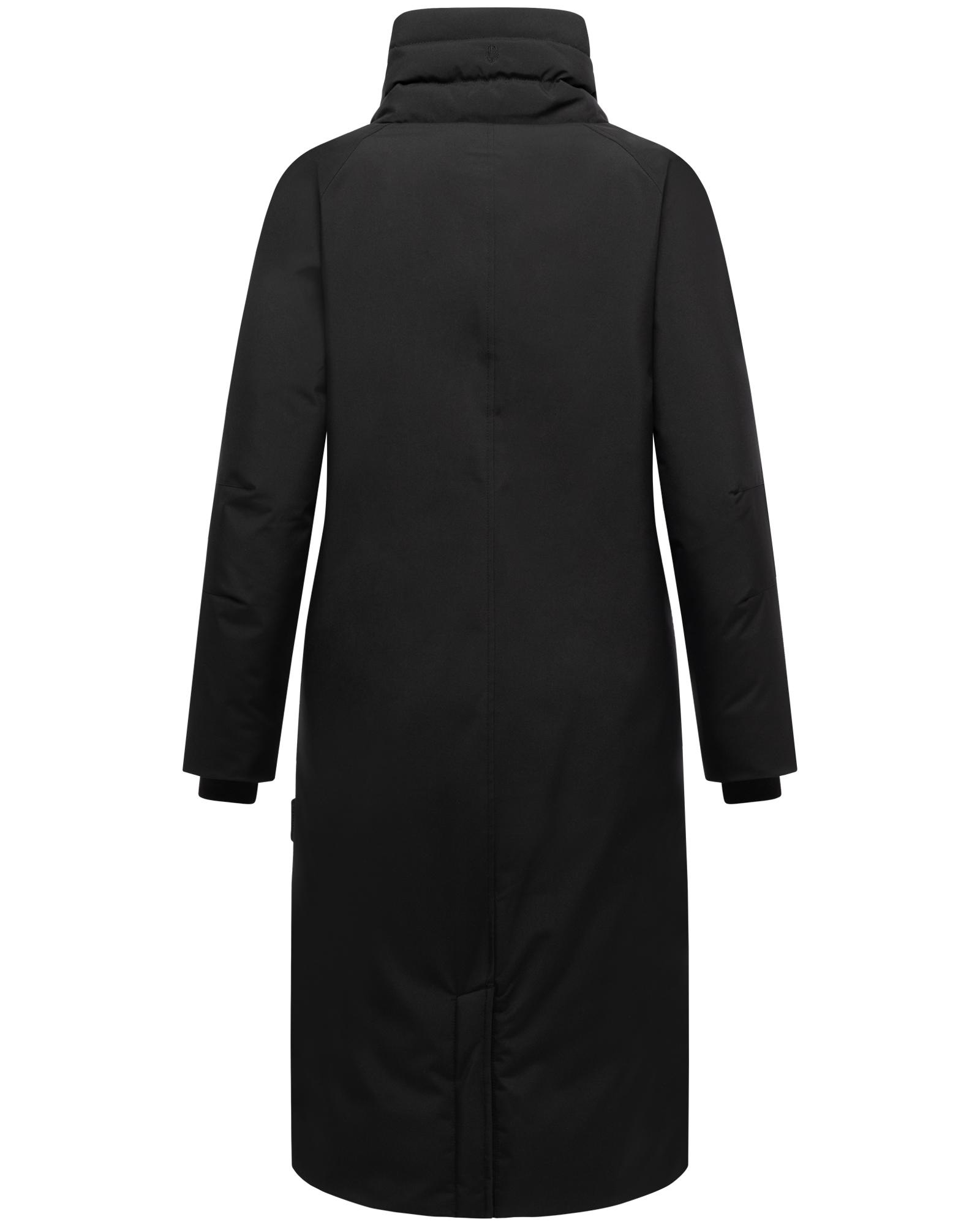 Navahoo Wintermantel »Traumblüte 14«, Warmer Parka mit Stehkragen