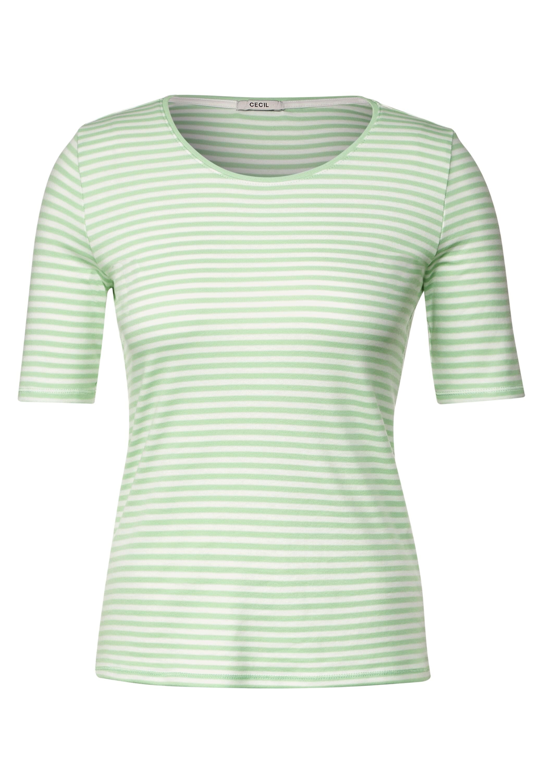 Cecil Rundhalsshirt, aus reiner Baumwolle
