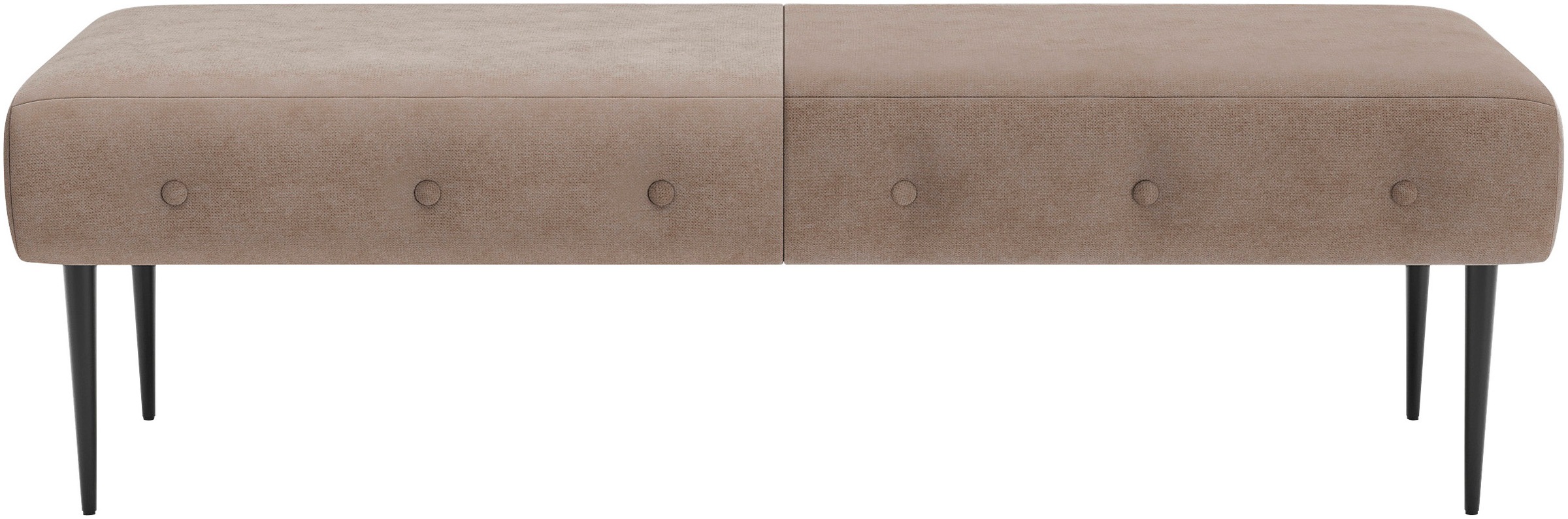 Home affaire 2,5-Sitzer "Amber" mit Knopfheftung,in verschieden Stoffarten günstig online kaufen