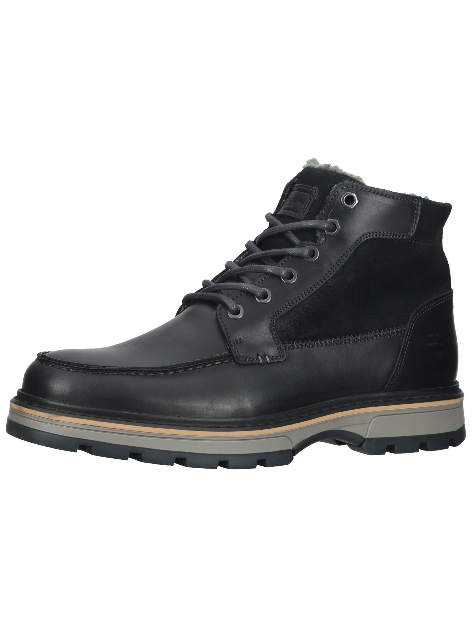 Bullboxer Schnürstiefelette "Bullboxer Stiefelette Leder/Textil" günstig online kaufen
