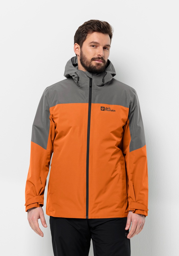 Jack Wolfskin 3-in-1-Funktionsjacke »GLAABACH 3IN1 JKT M«, mit Kapuze