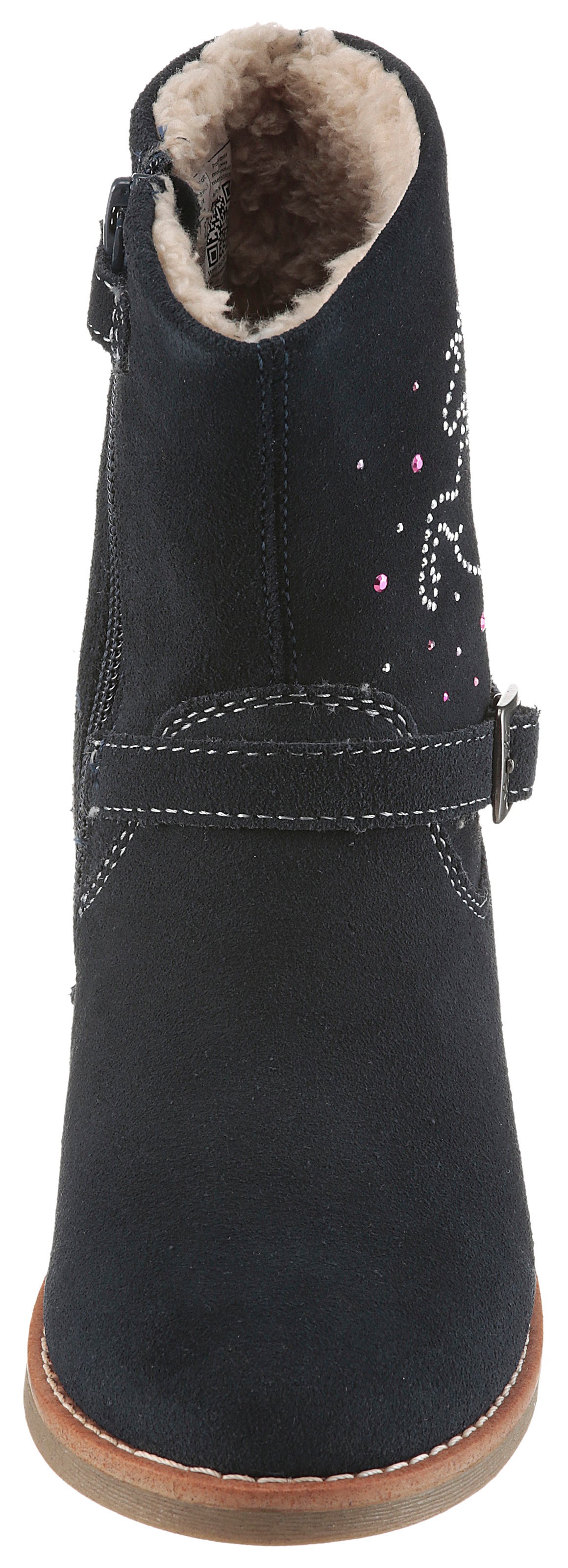 Lurchi Winterboots »Freya TEX«, Stiefel mit Glitzer-Pferd, Größenschablone zum Download