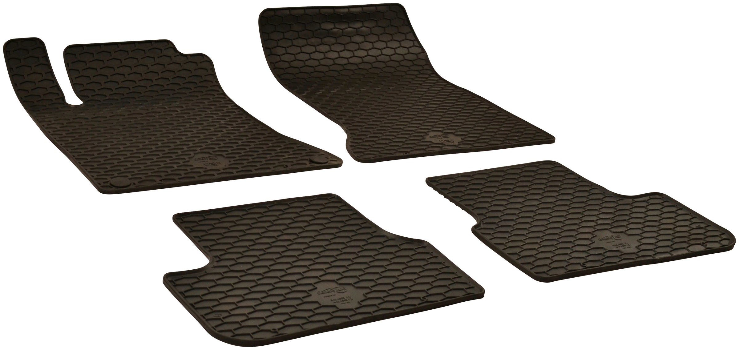 WALSER Passform-Fußmatten, (4 St.), für Mercedes-Benz CLA Coupe, GLA-Klasse,  A-Klasse, B-Klasse online kaufen | BAUR
