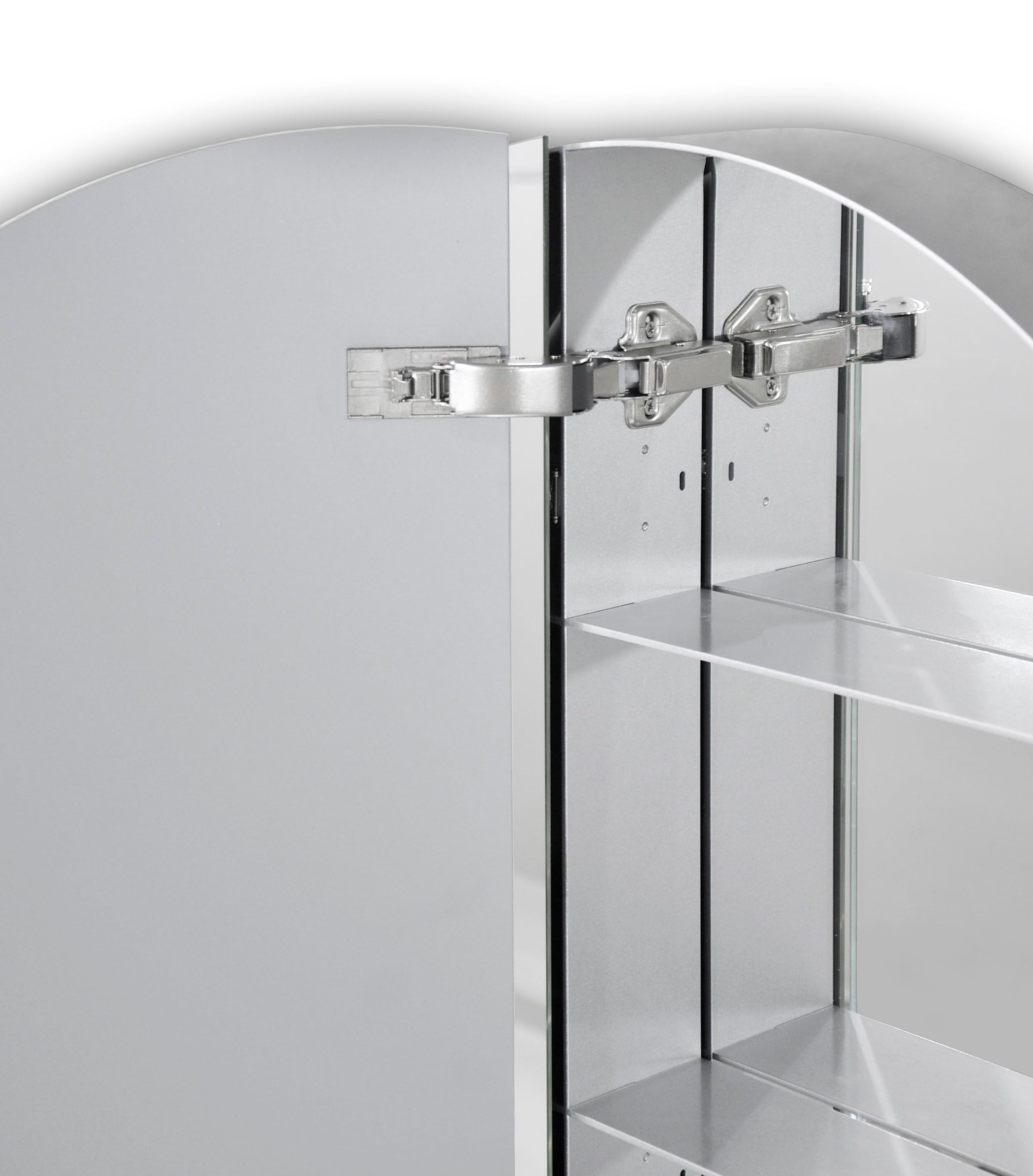 Aluminium cm, 60 Badezimmerspiegelschrank, Echtglas, | Ø: aus BAUR LED-Beleuchtung, IP24 und Talos bestellen
