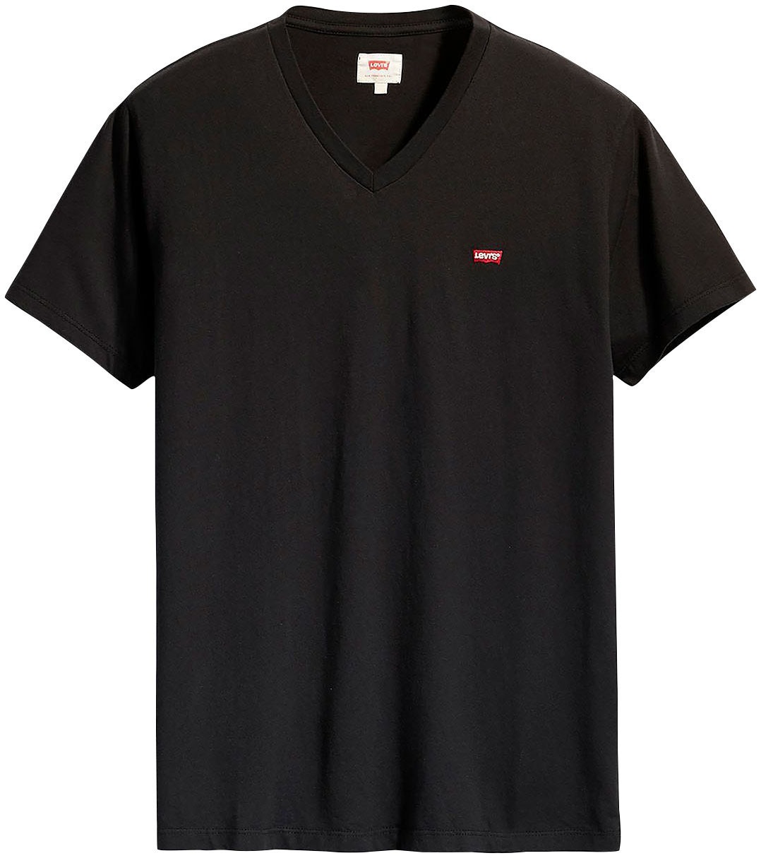 Levi's® V-Shirt »LE ORIGINAL HM VNECK«, mit Logostickerei