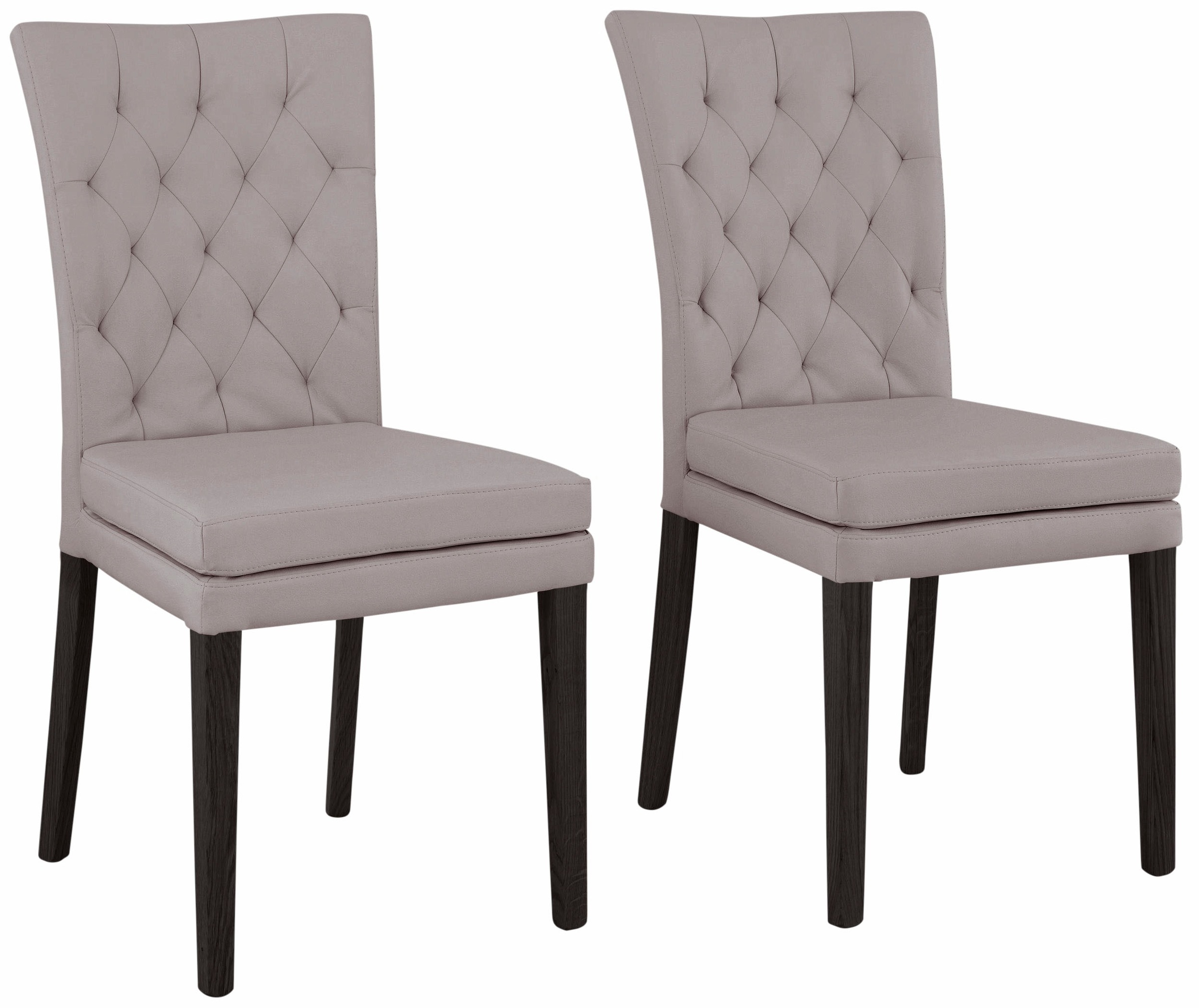 Home affaire 4-Fußstuhl "Colorado" (Set) 6 Stk.Beine aus Buche, wengefarben günstig online kaufen