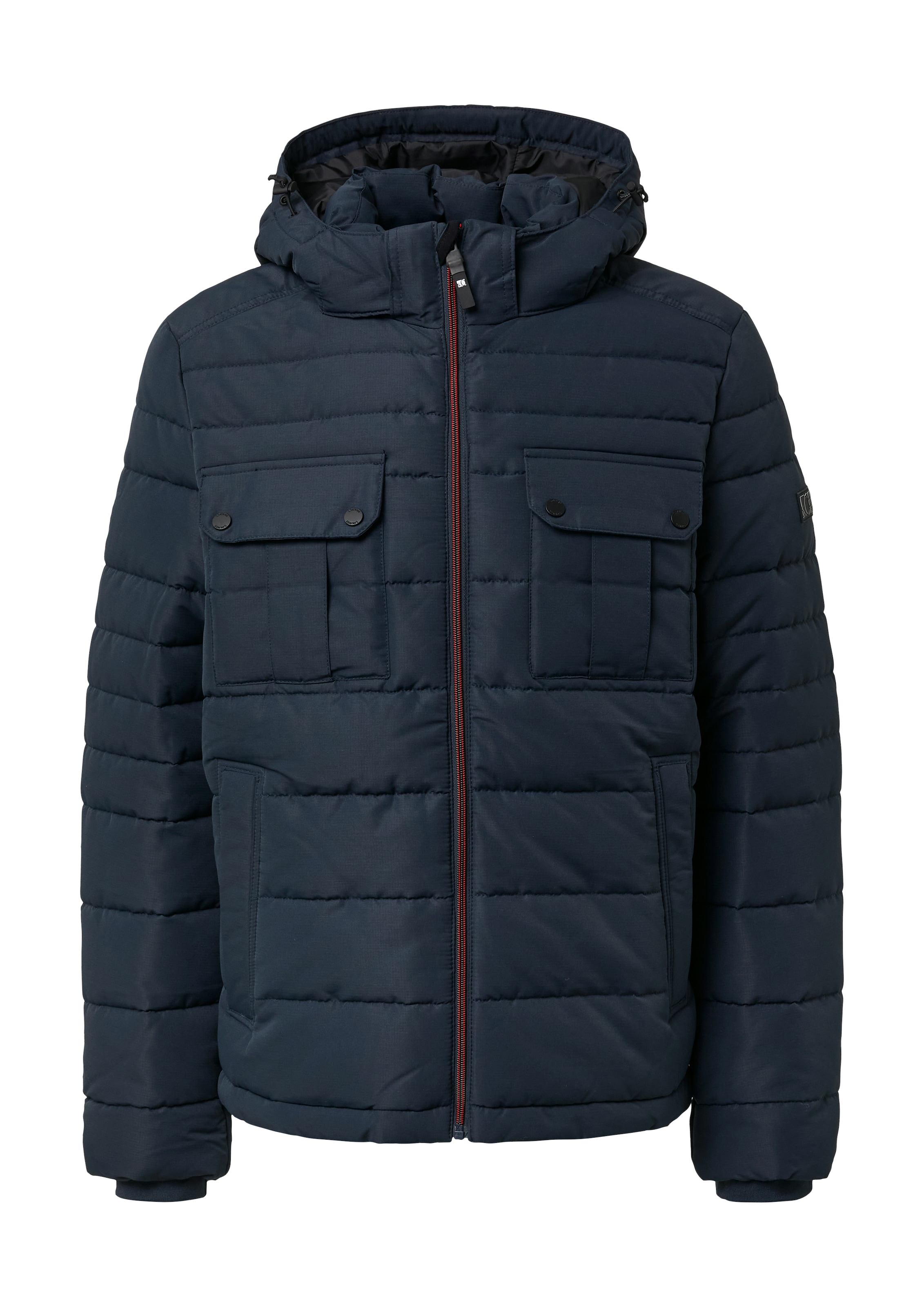 s.Oliver Steppjacke, mit Kapuze, mit Kapuze und Kordelzug günstig online kaufen