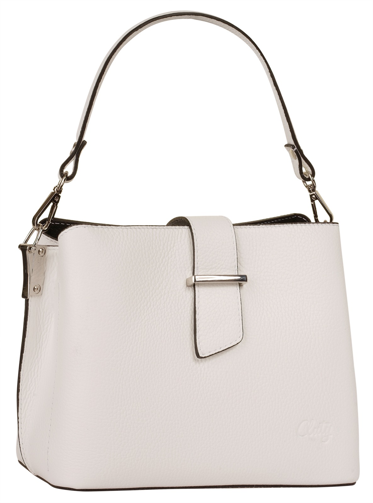 Cluty Henkeltasche echt Leder, Made in Italy günstig online kaufen