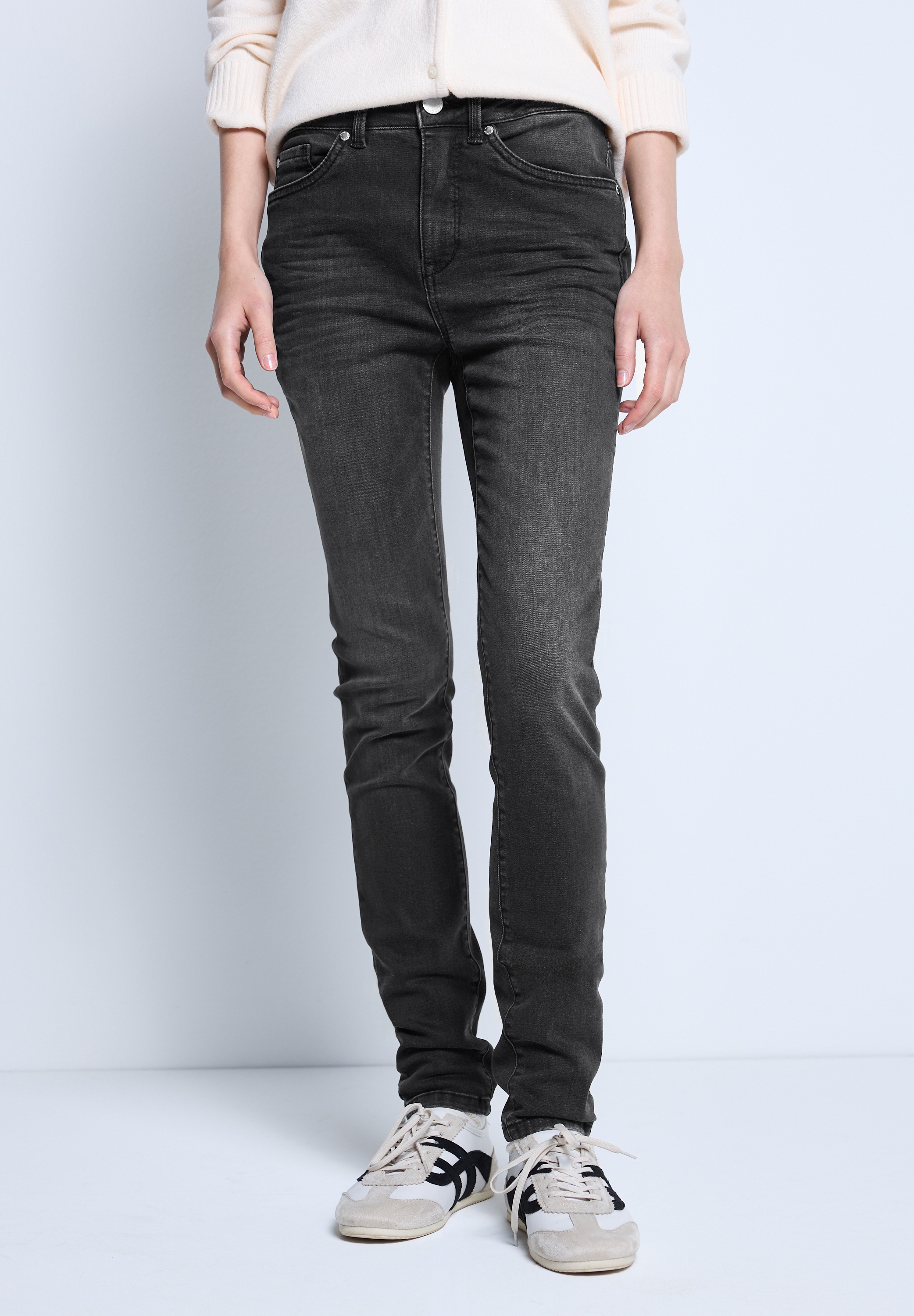 STREET ONE STUDIO Skinny-fit-Jeans, High Waist