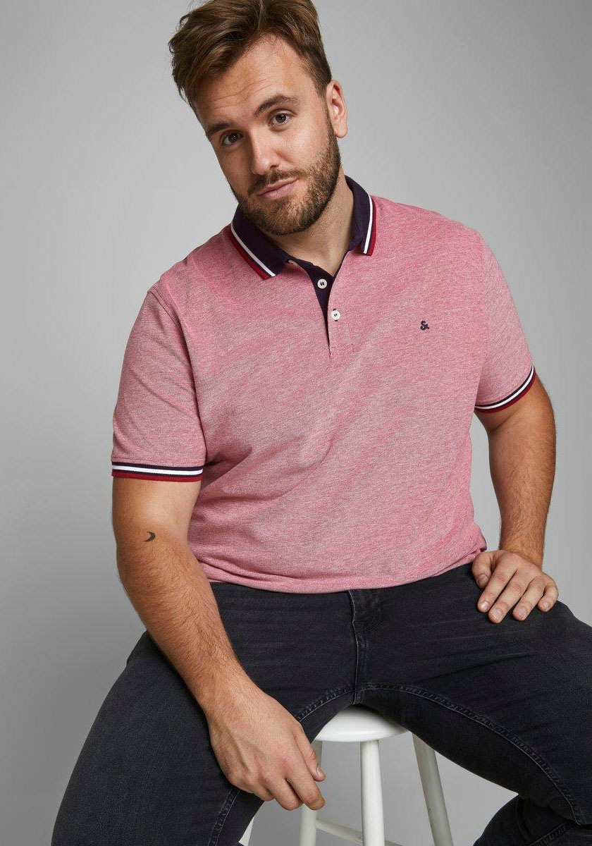 Jack & Jones PlusSize Poloshirt »Paulus Polo«, bis Größe 6XL