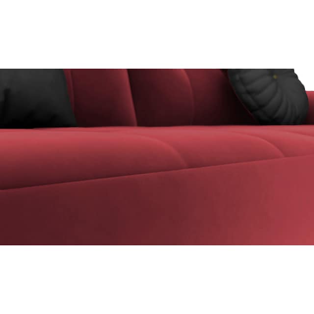 sit&more Ecksofa »Orient 1«, inkl. 4 Zierkissen mit Strass-Stein,  goldfarbene Metallfüße bestellen | BAUR