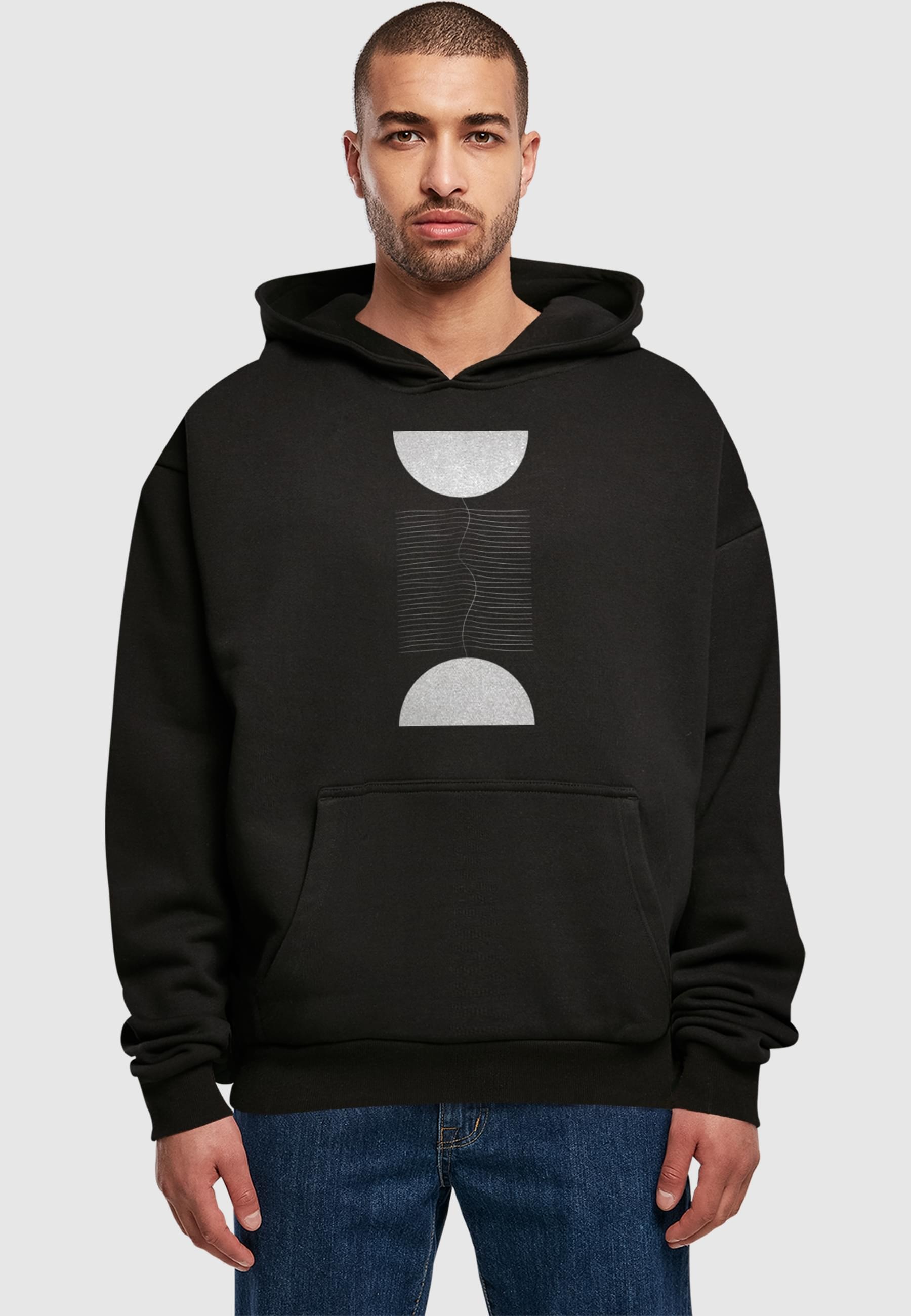 Merchcode Kapuzensweatshirt »Merchcode Abstract Lines Hoody«, 1 Stk.
