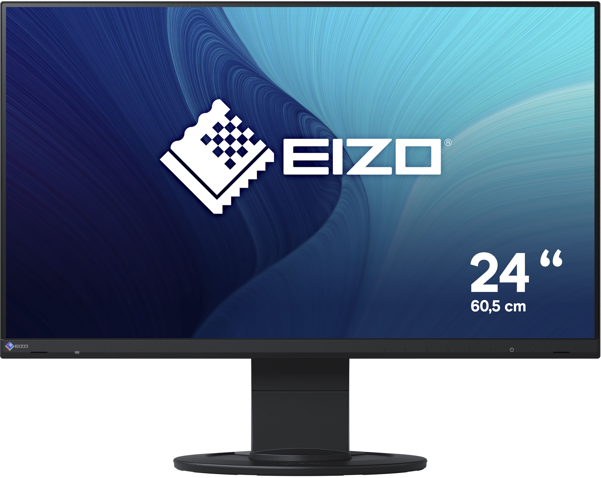 EIZO LED-Monitor "FlexScan EV2460", B:53,8cm H:32cm T:5,4cm, schwarz, Monitore