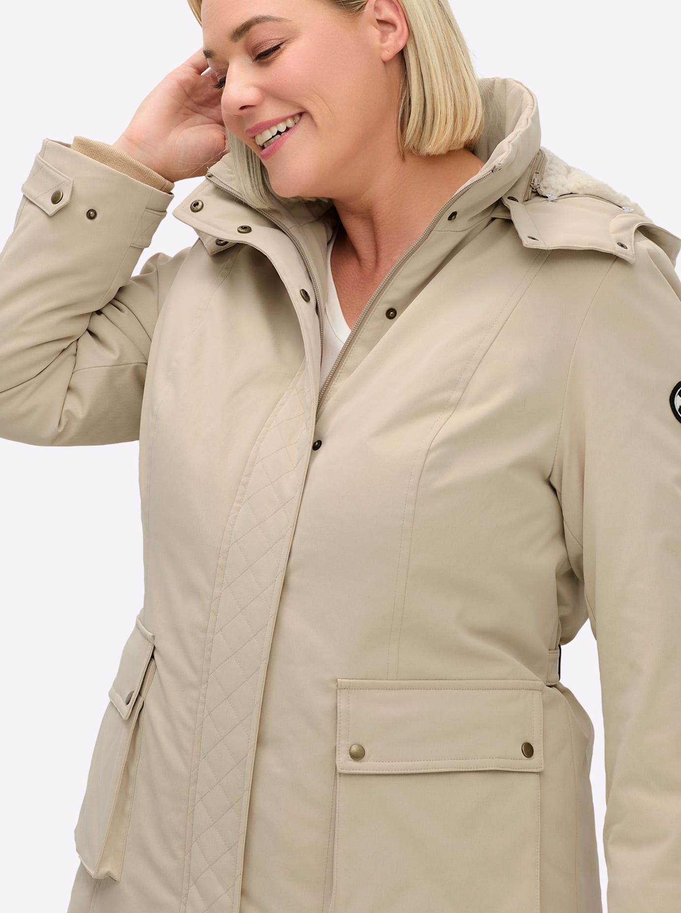 Thumbnail - Sheego Parka mit Kapuze