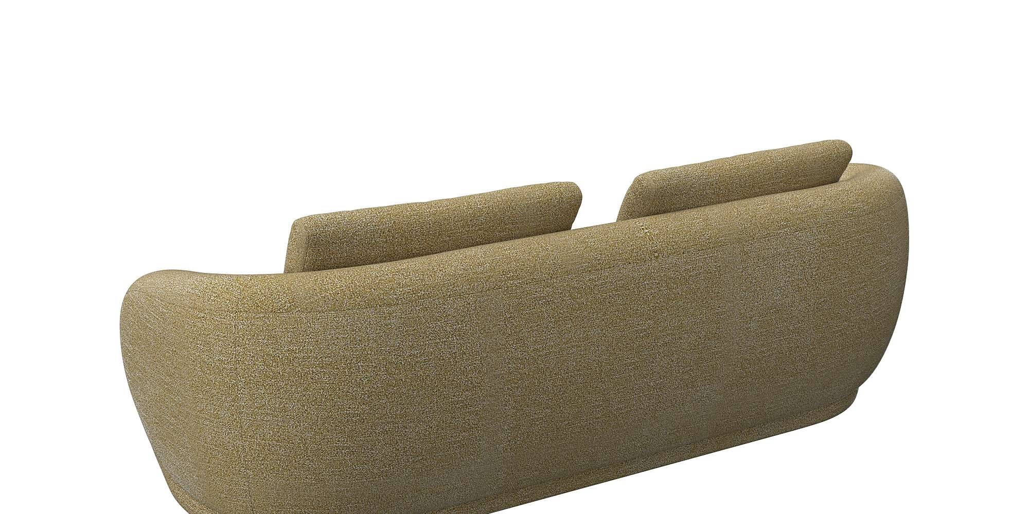 FLEXLUX 3-Sitzer »Torino, rund und bequem, Couch, Dreisitzer, OTTOs Choice«, Modernes, organisches Sofa-Design, Kaltschaum, Wellenunterfederung