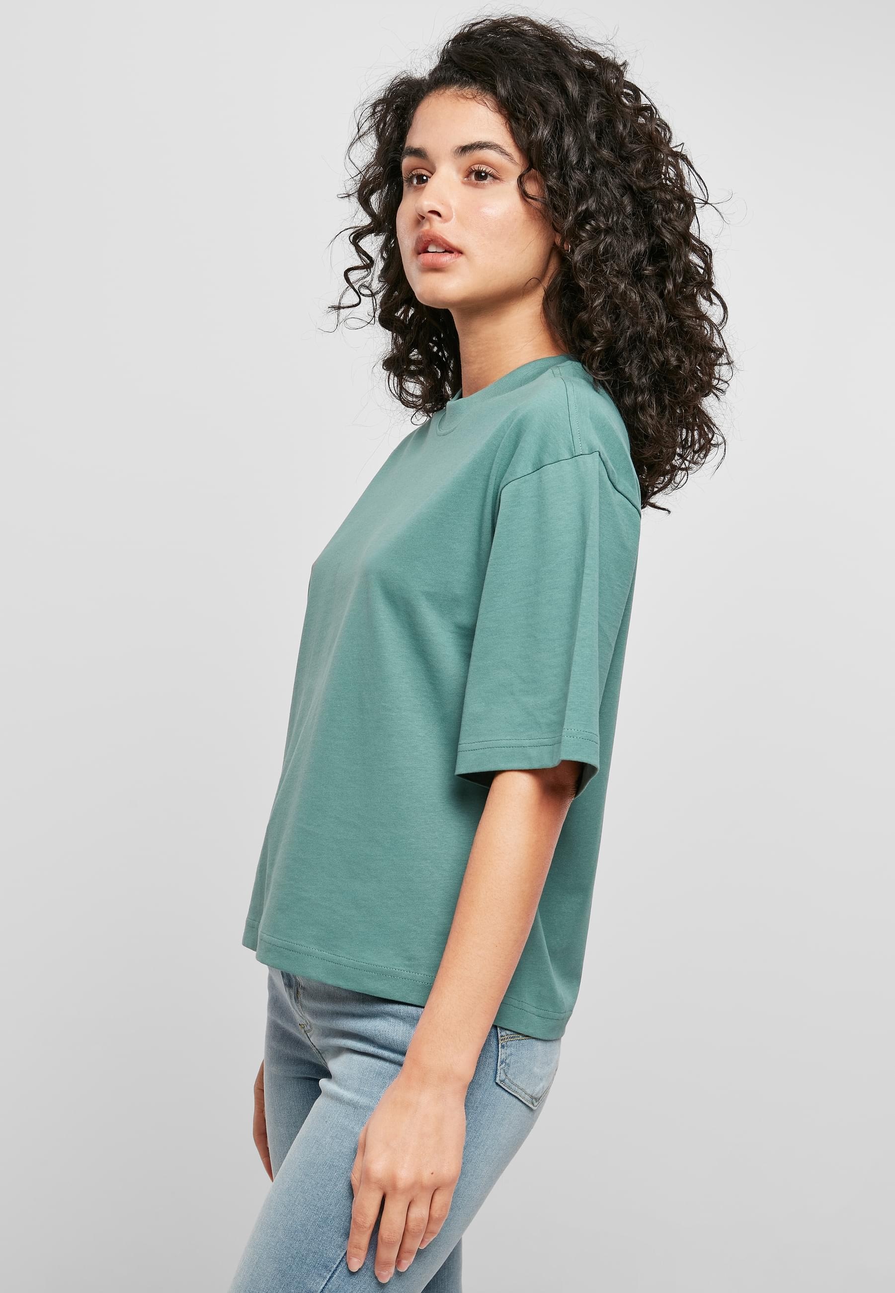 URBAN CLASSICS T-Shirt »Urban Classics Damen Ladies Organic Oversized Tee«, (1 tlg.)