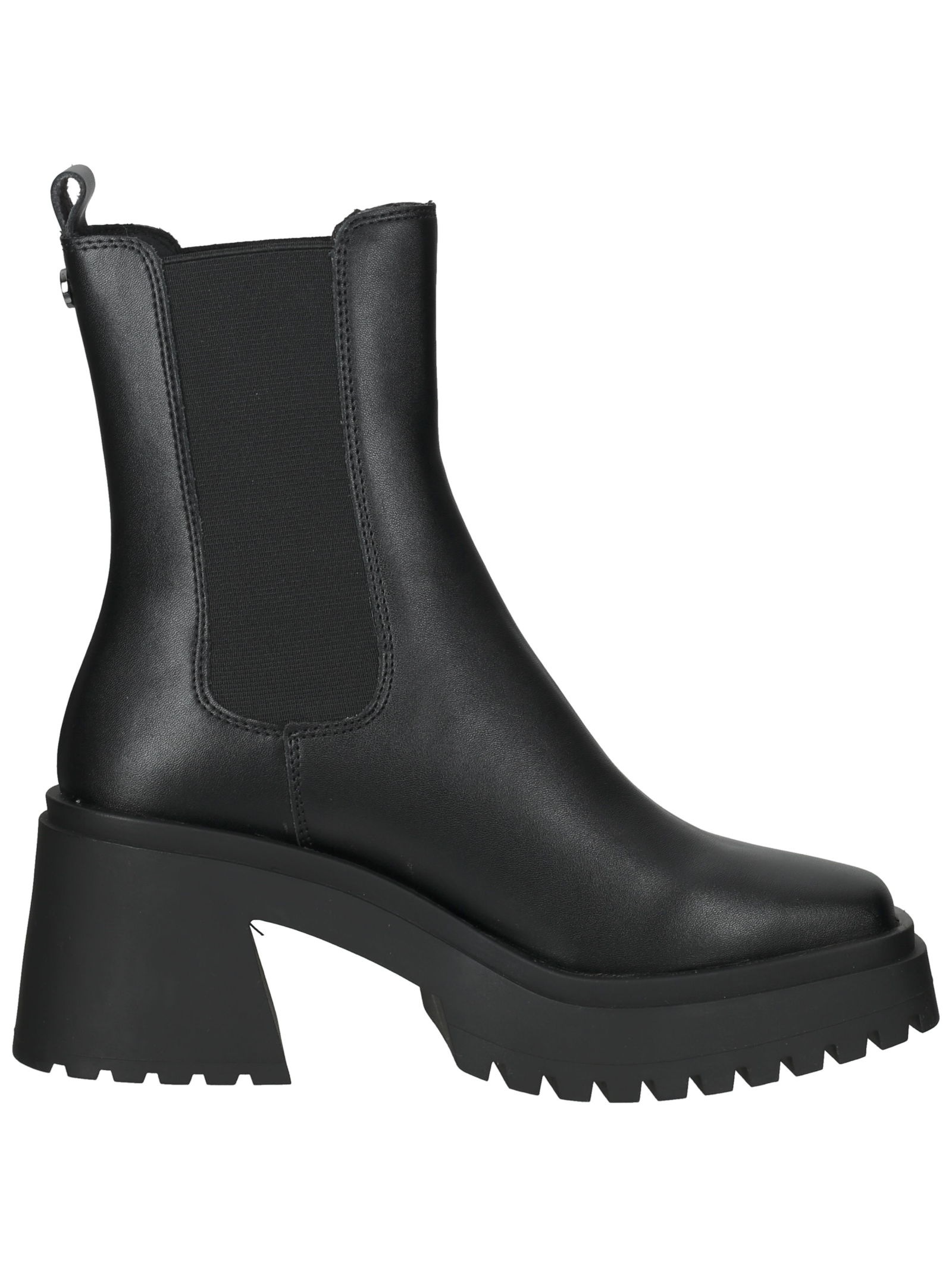 STEVE MADDEN High-Heel-Stiefelette »STEVE MADDEN Stiefelette Leder/Textil«