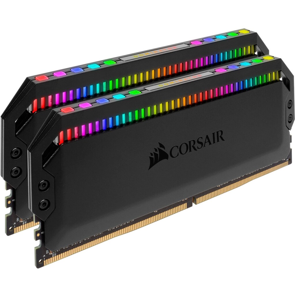 Corsair PC-Arbeitsspeicher »DOMINATOR RGB 16 GB (2 x 8 GB) DDR4 DRAM 3.200 MHz C16«